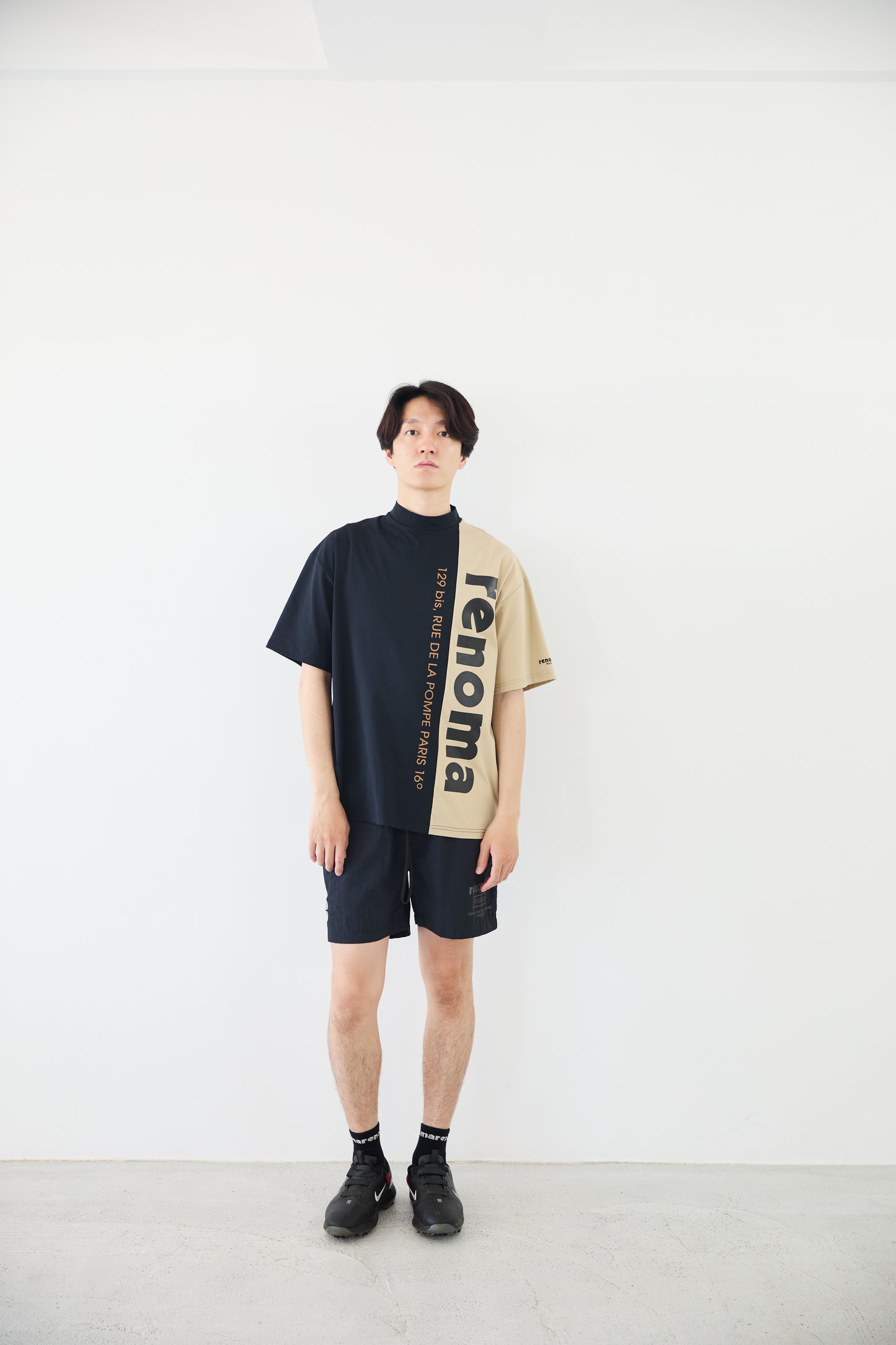 SWITCHING MOCK NECK S/S