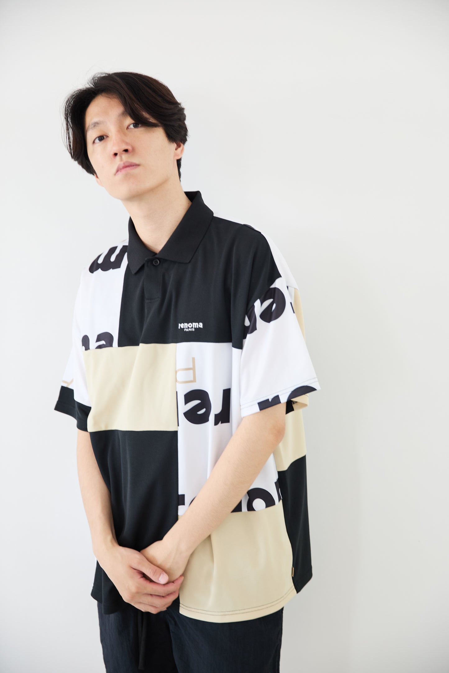 PARIS BLOCK COLOR POLO S/S