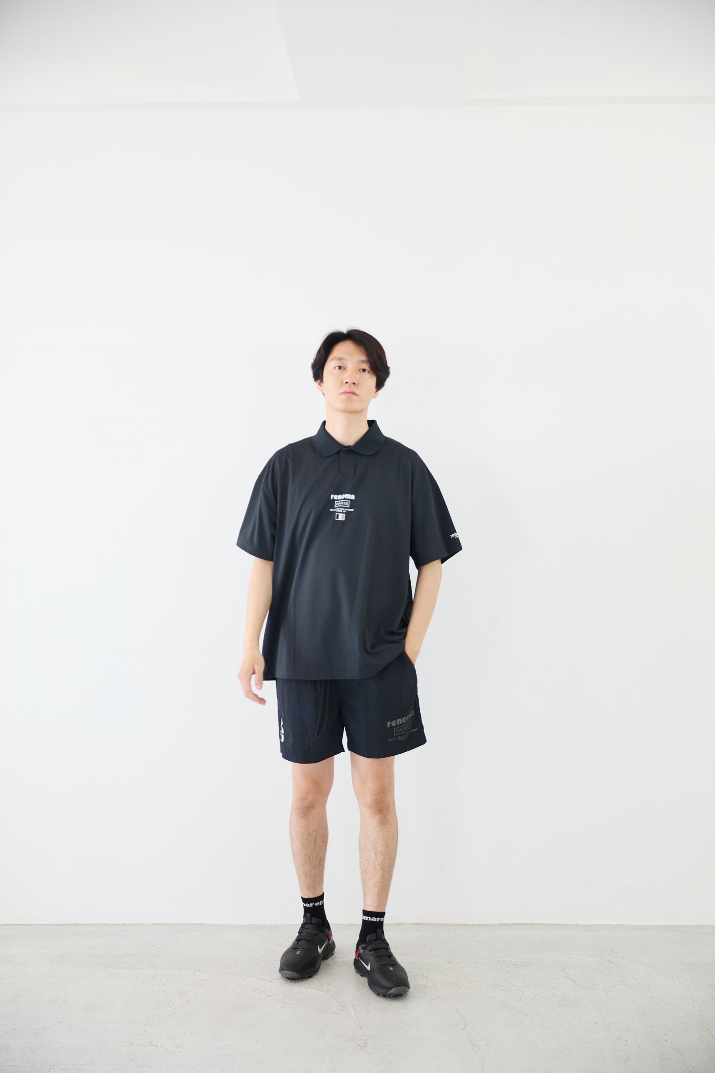 FLAG LOGO DRY MESH POLO S/S