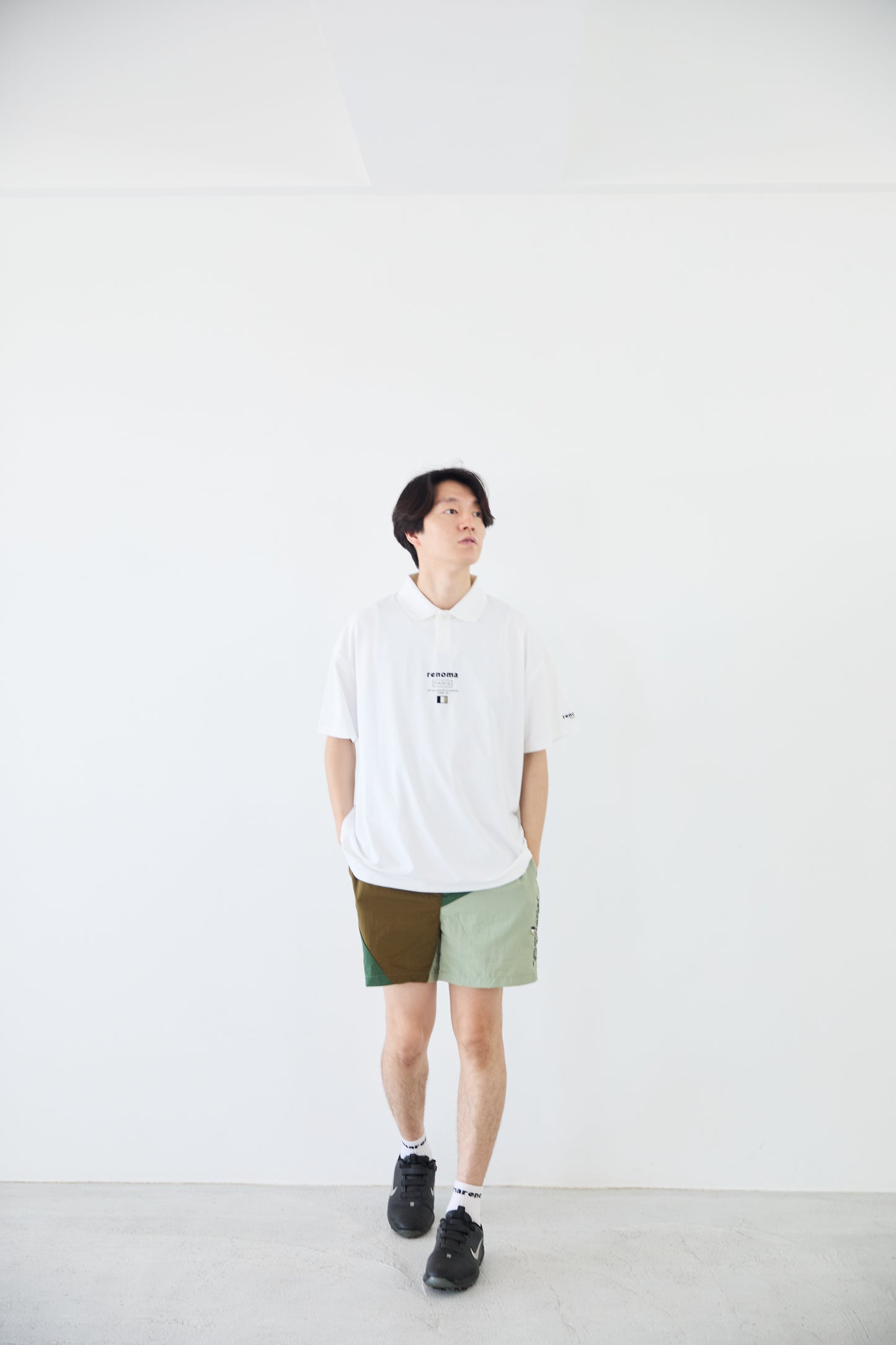 FLAG LOGO DRY MESH POLO S/S