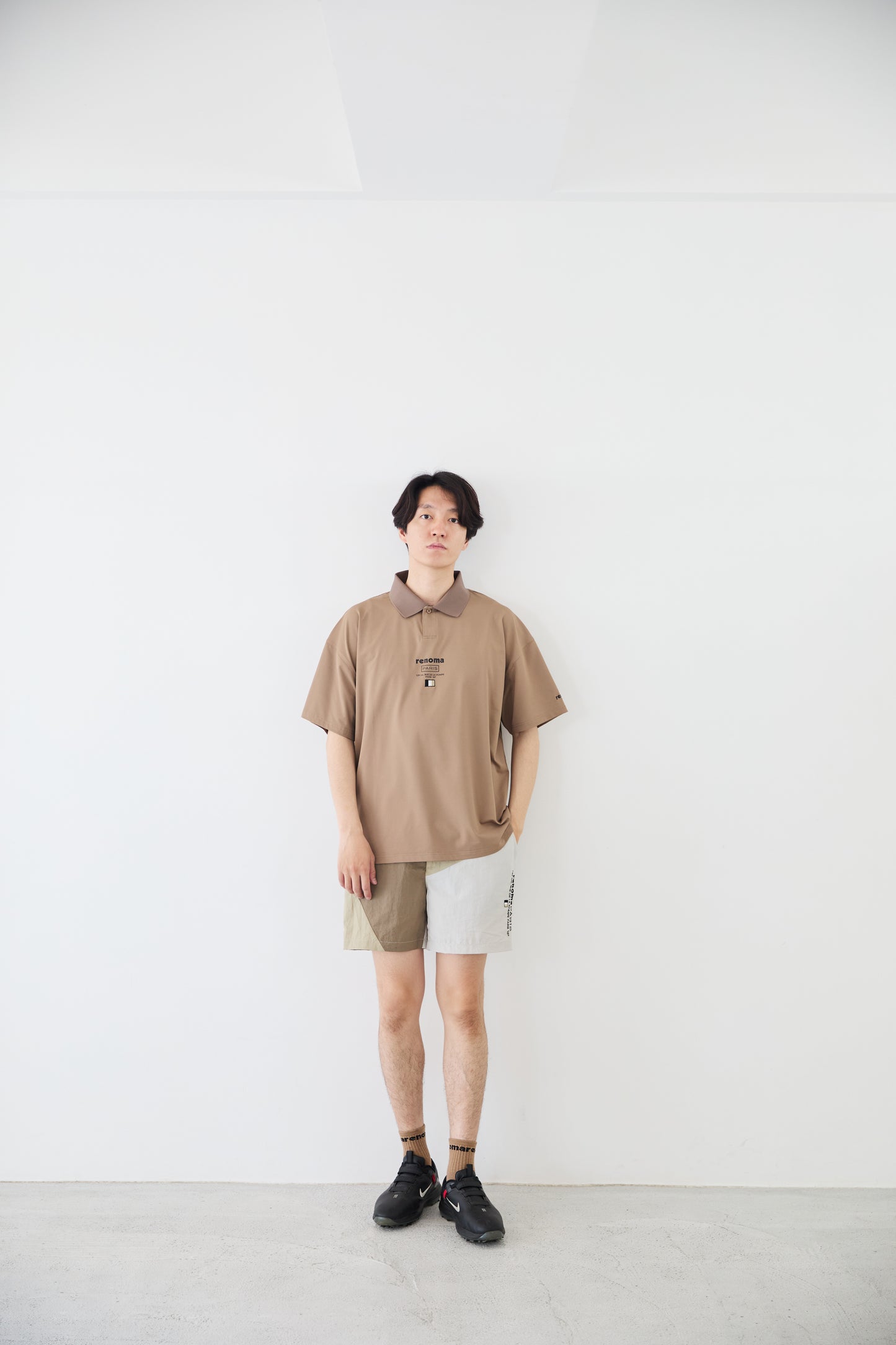 FLAG LOGO DRY MESH POLO S/S