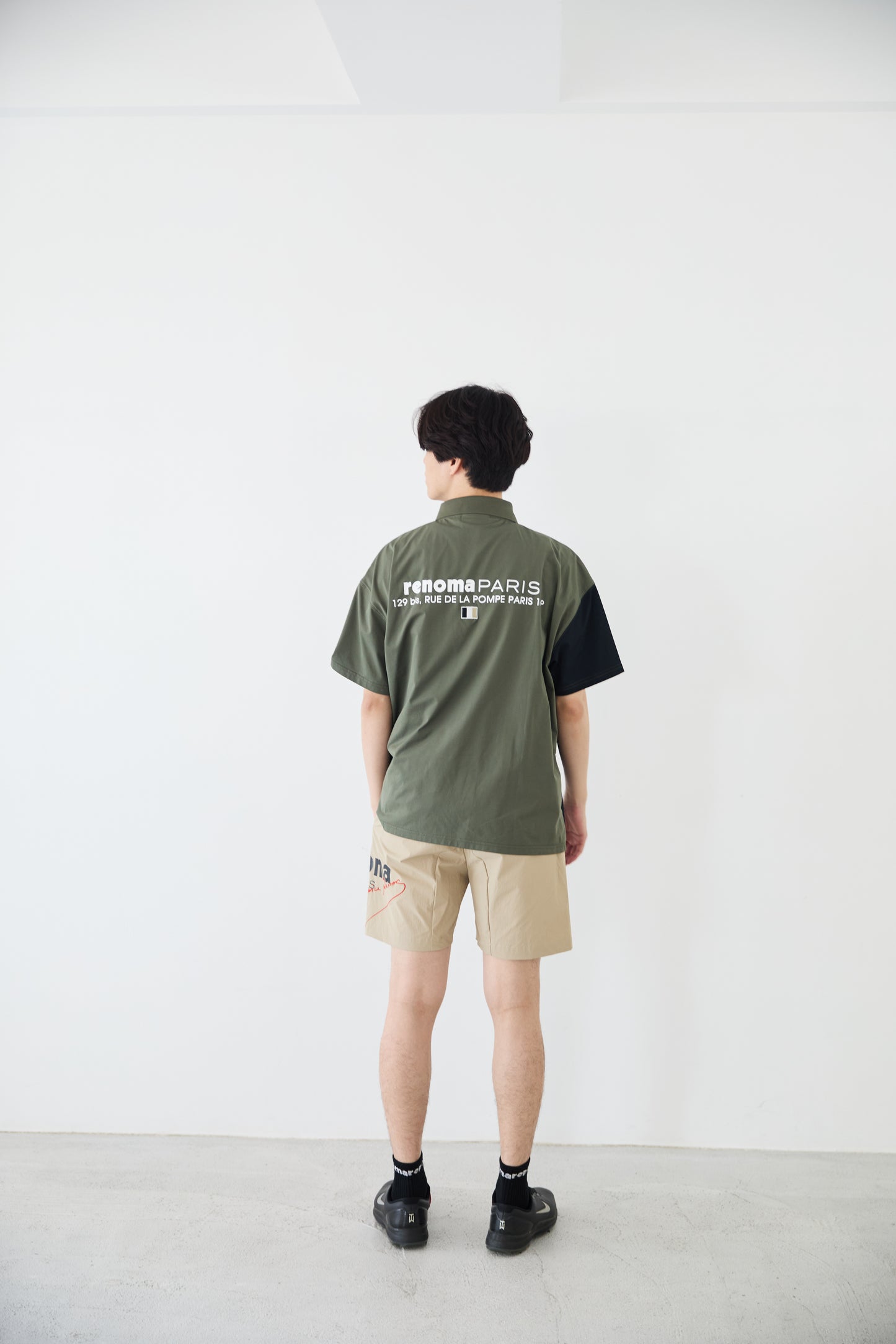 FLAG EMBROIDERY BLOCK POLO S/S