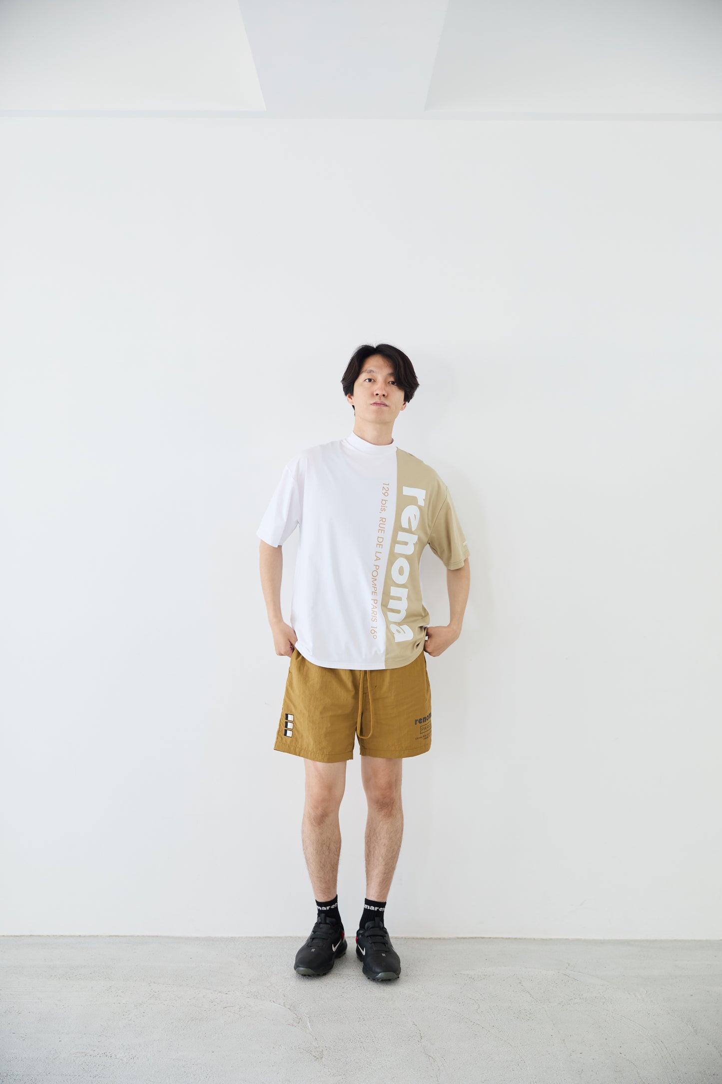 SWITCHING MOCK NECK S/S