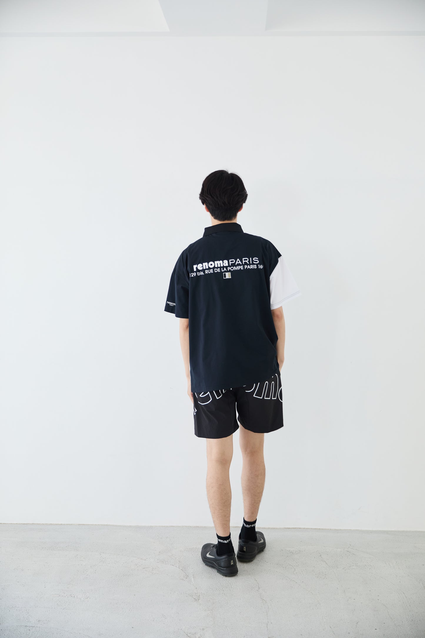 FLAG EMBROIDERY BLOCK POLO S/S