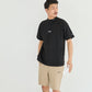 VERTICAL LOGO MOCK NECK S/S-SP