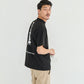 VERTICAL LOGO MOCK NECK S/S-SP