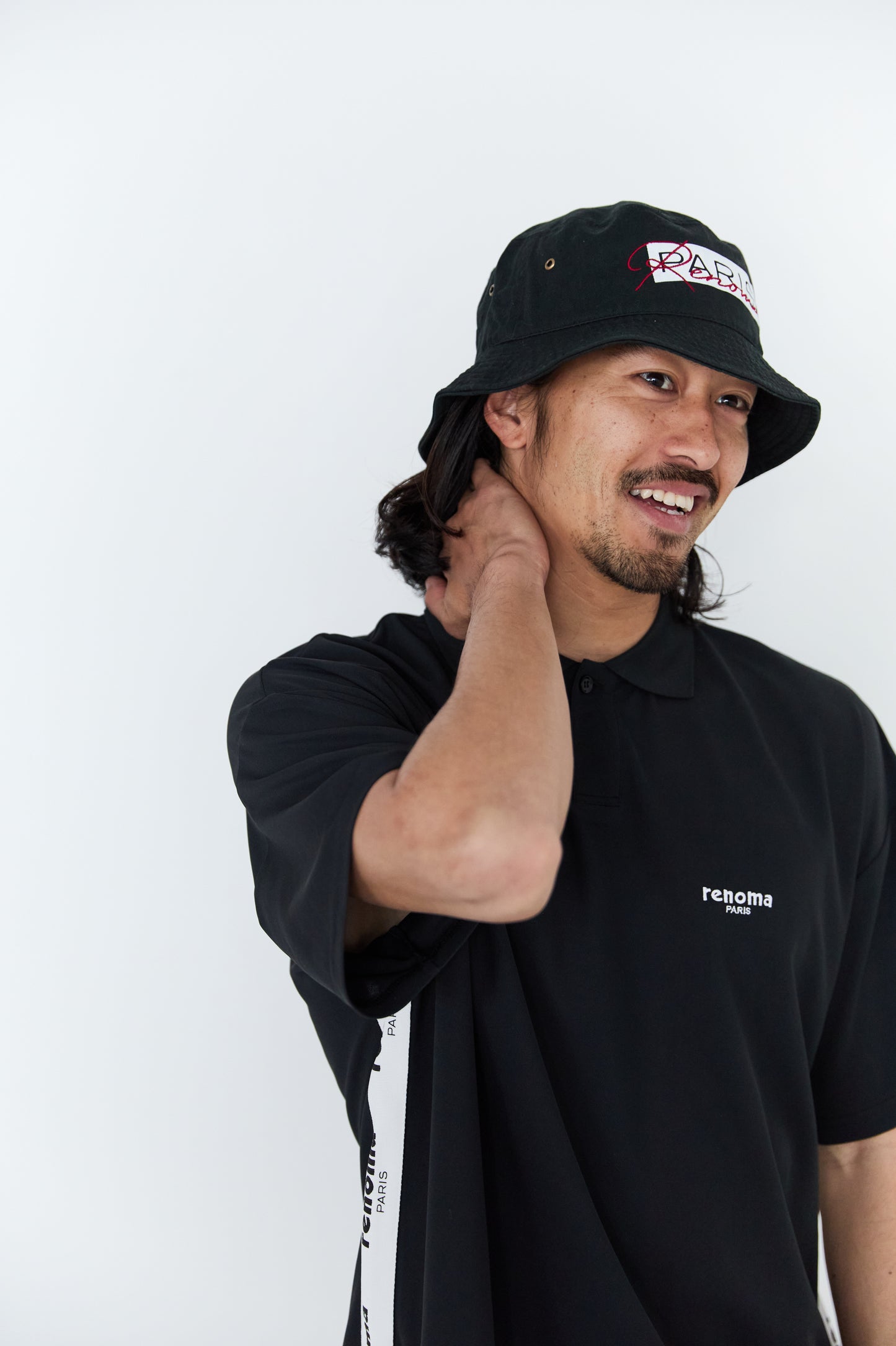 RED EMBROIDERY HAT