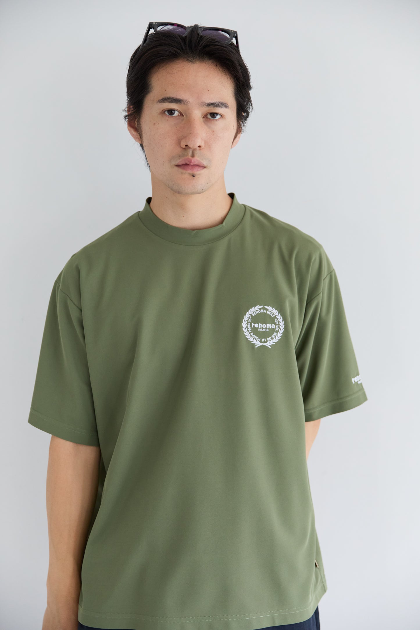 LAUREL LOGO CREW-NECK T SS