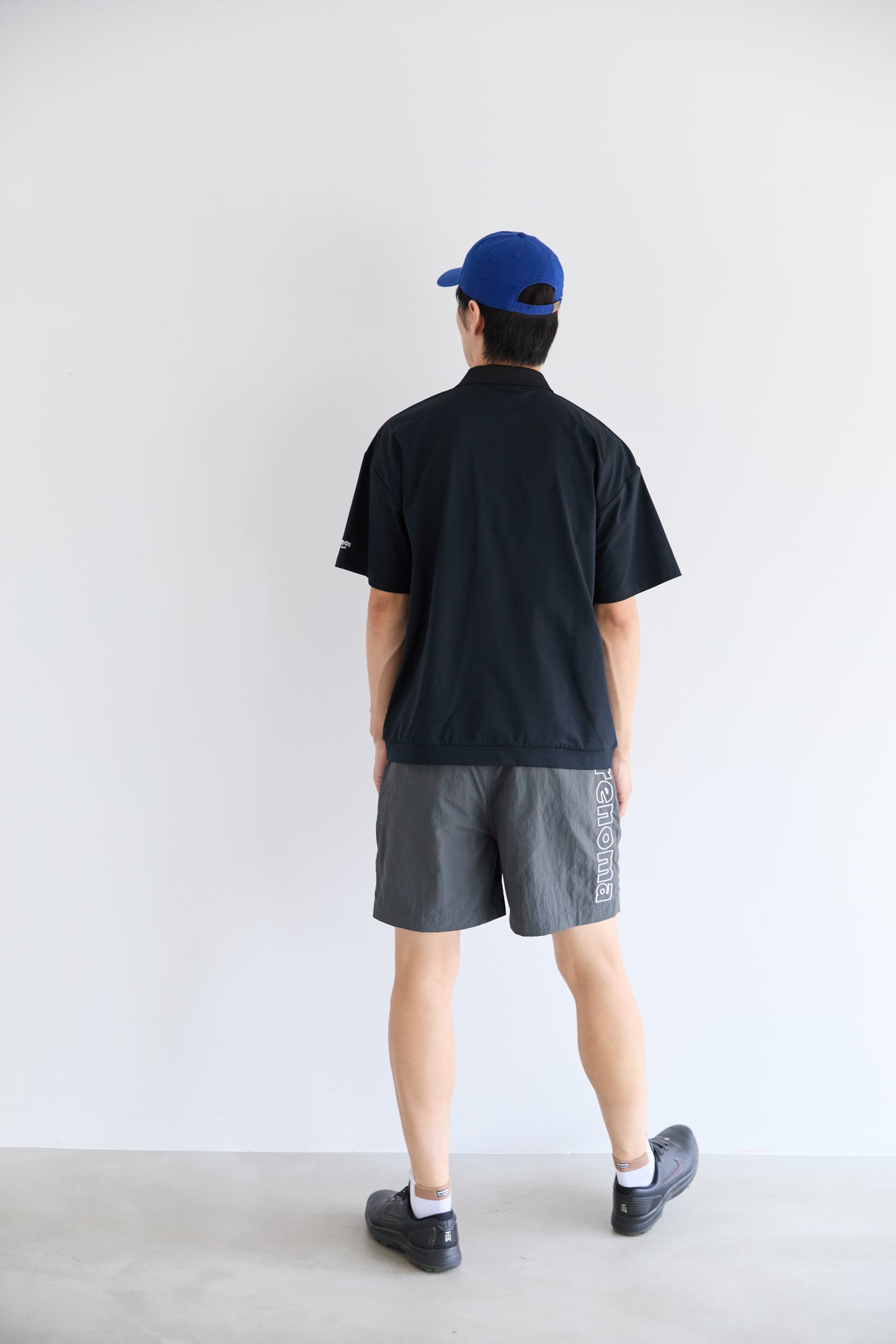VERTICAL LOGO NYLON SHORTS