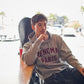 COLLEGE LOGO HOODIE LS