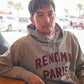 COLLEGE LOGO HOODIE LS