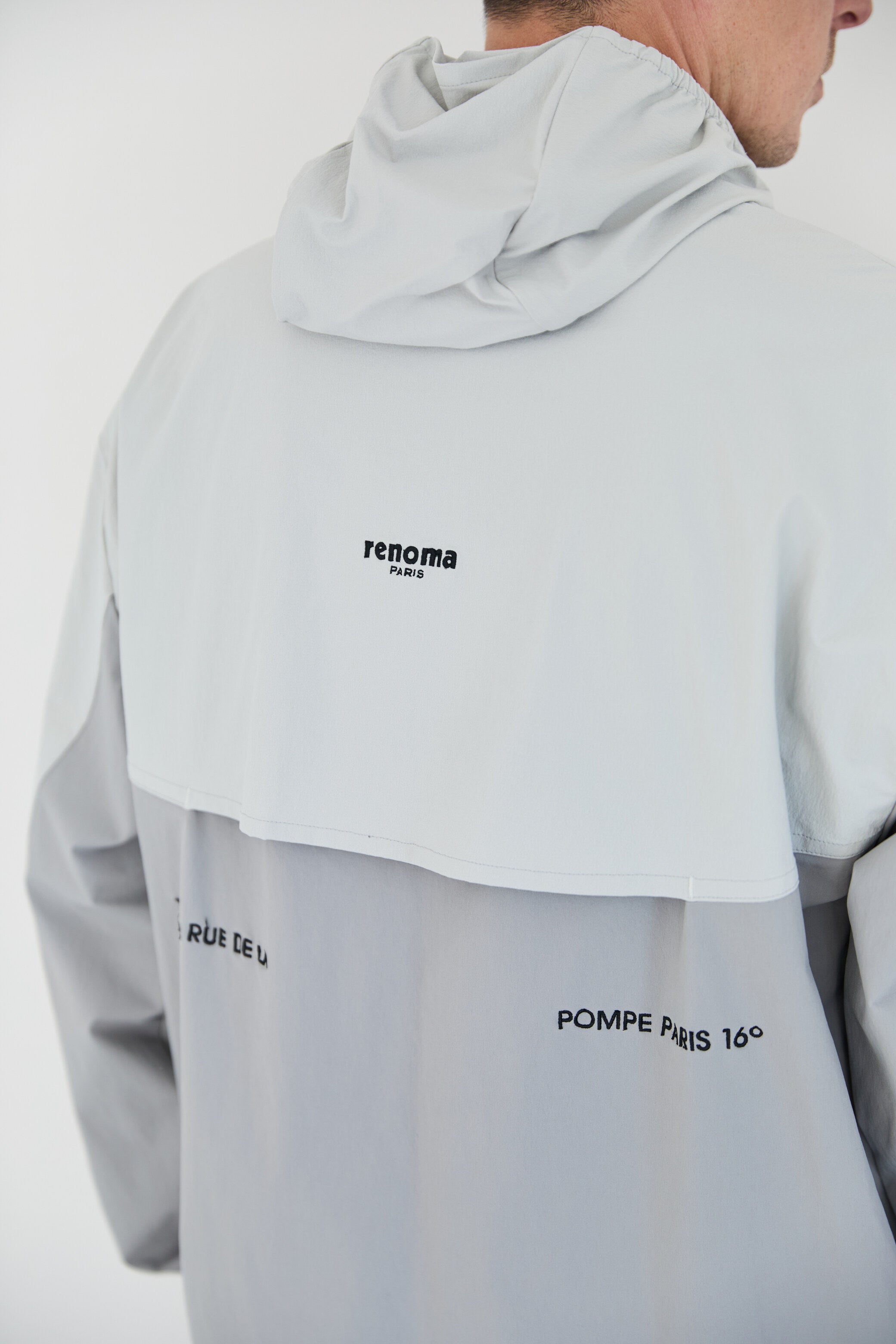 NYLON COLOR SWITCHING HOODIE – renoma golf