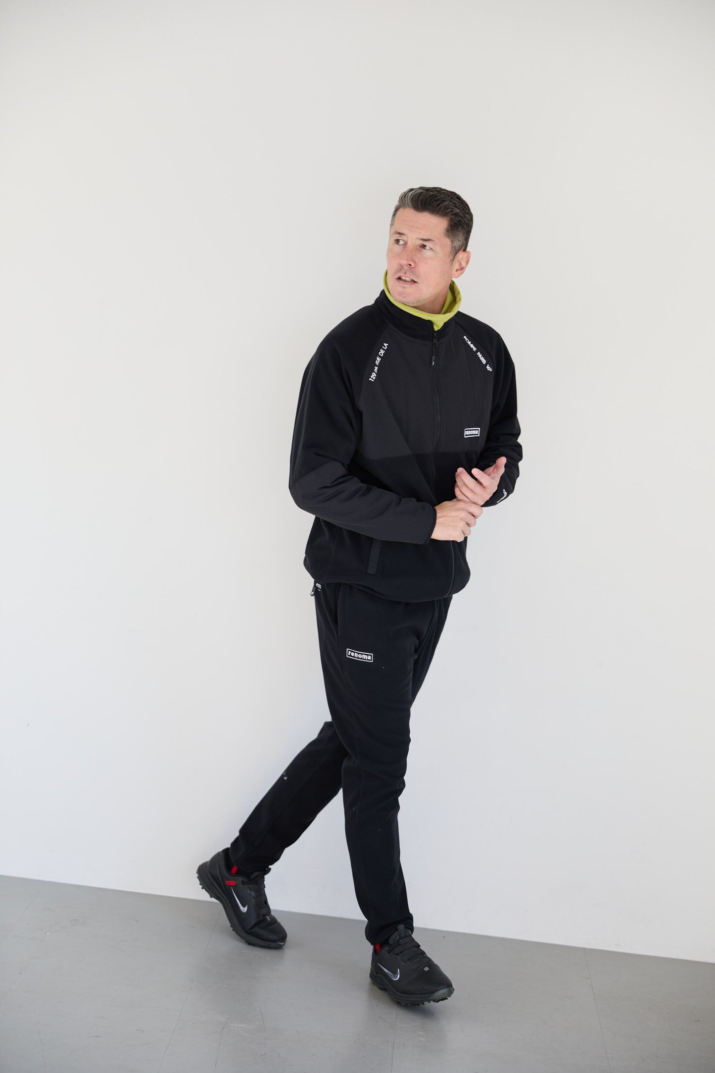 WOVEN SWITCHING FLEECE PT