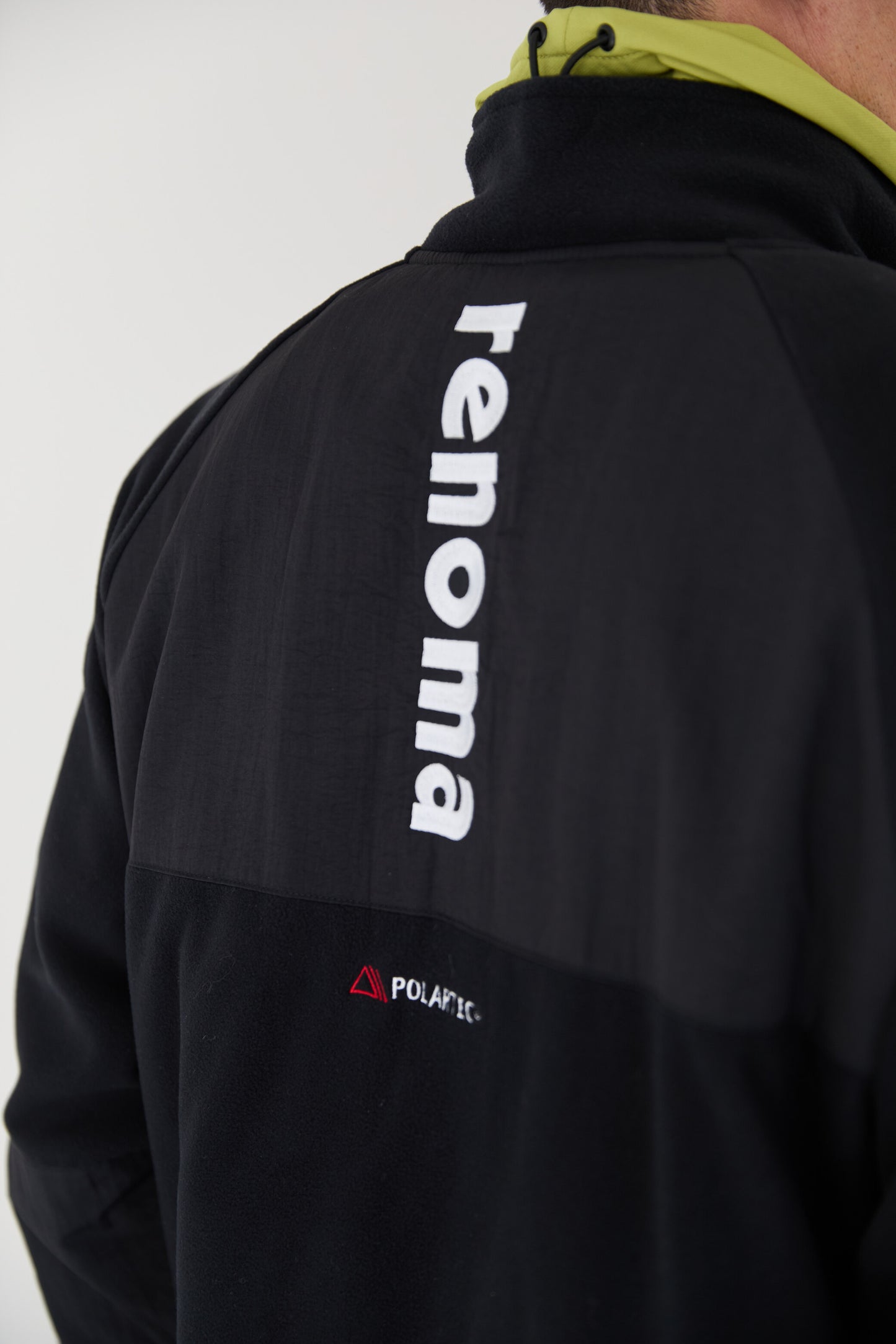 WOVEN SWITCHING FLEECE JK