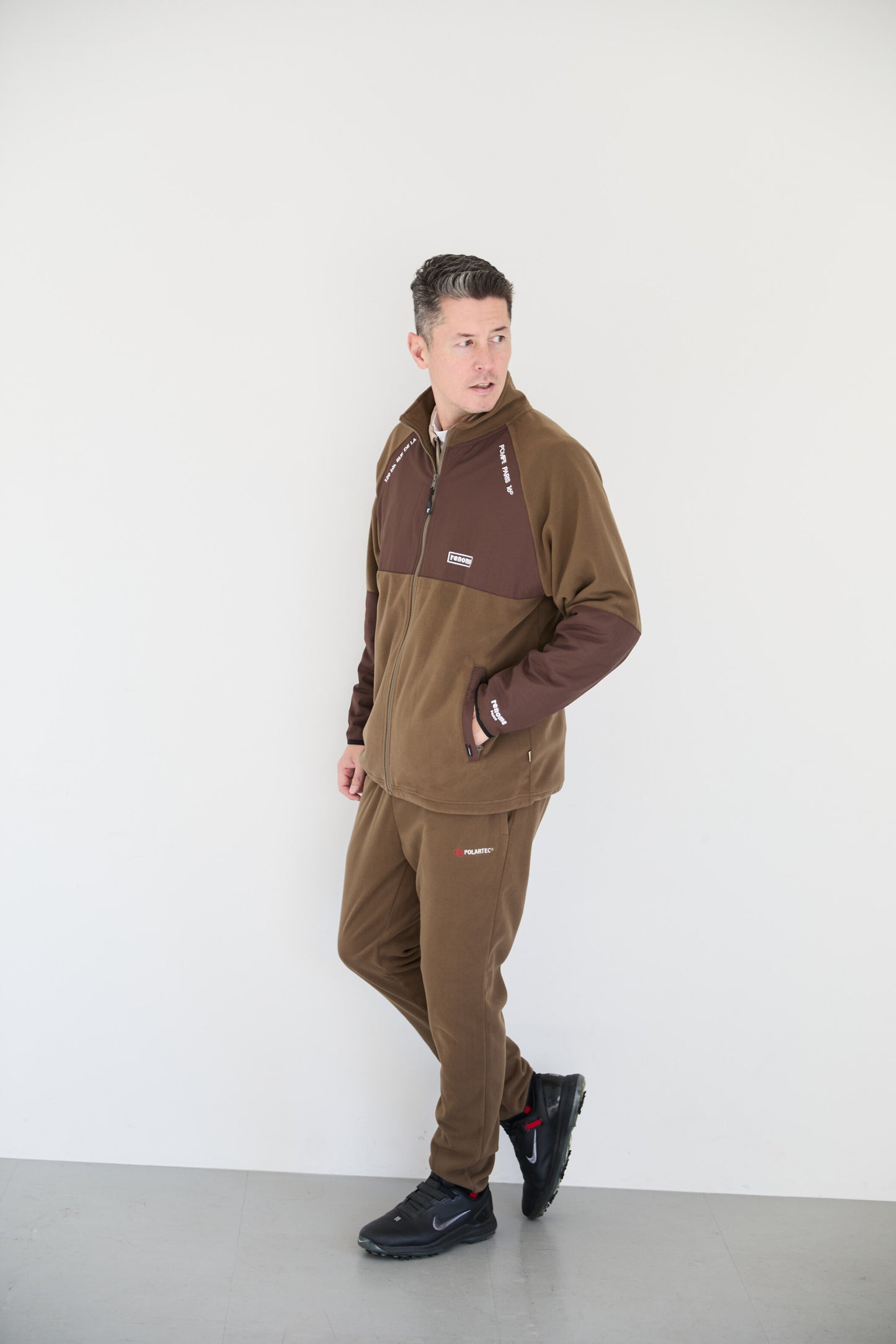 WOVEN SWITCHING FLEECE PT