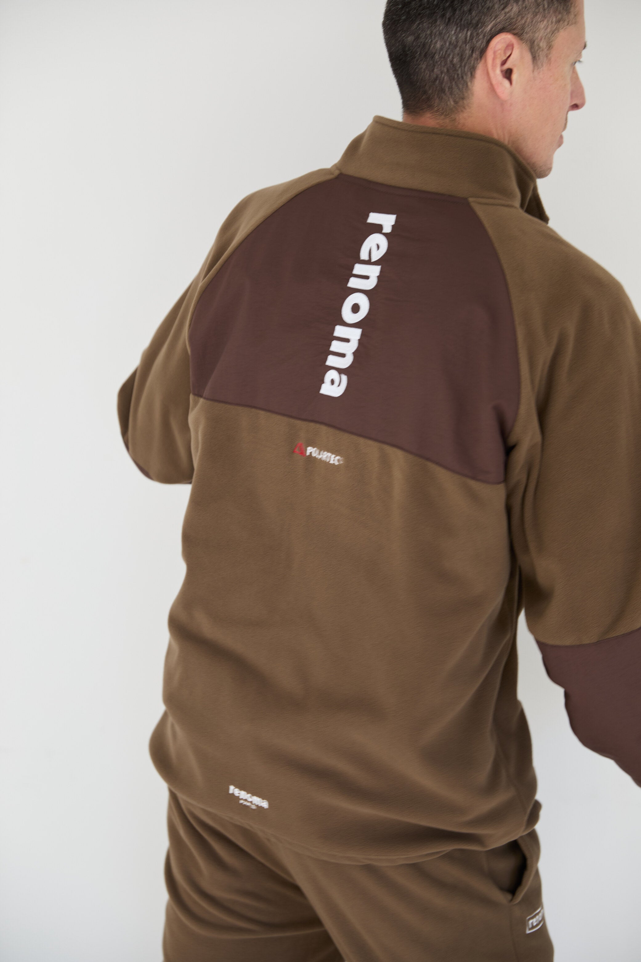 WOVEN SWITCHING FLEECE JK – renoma golf