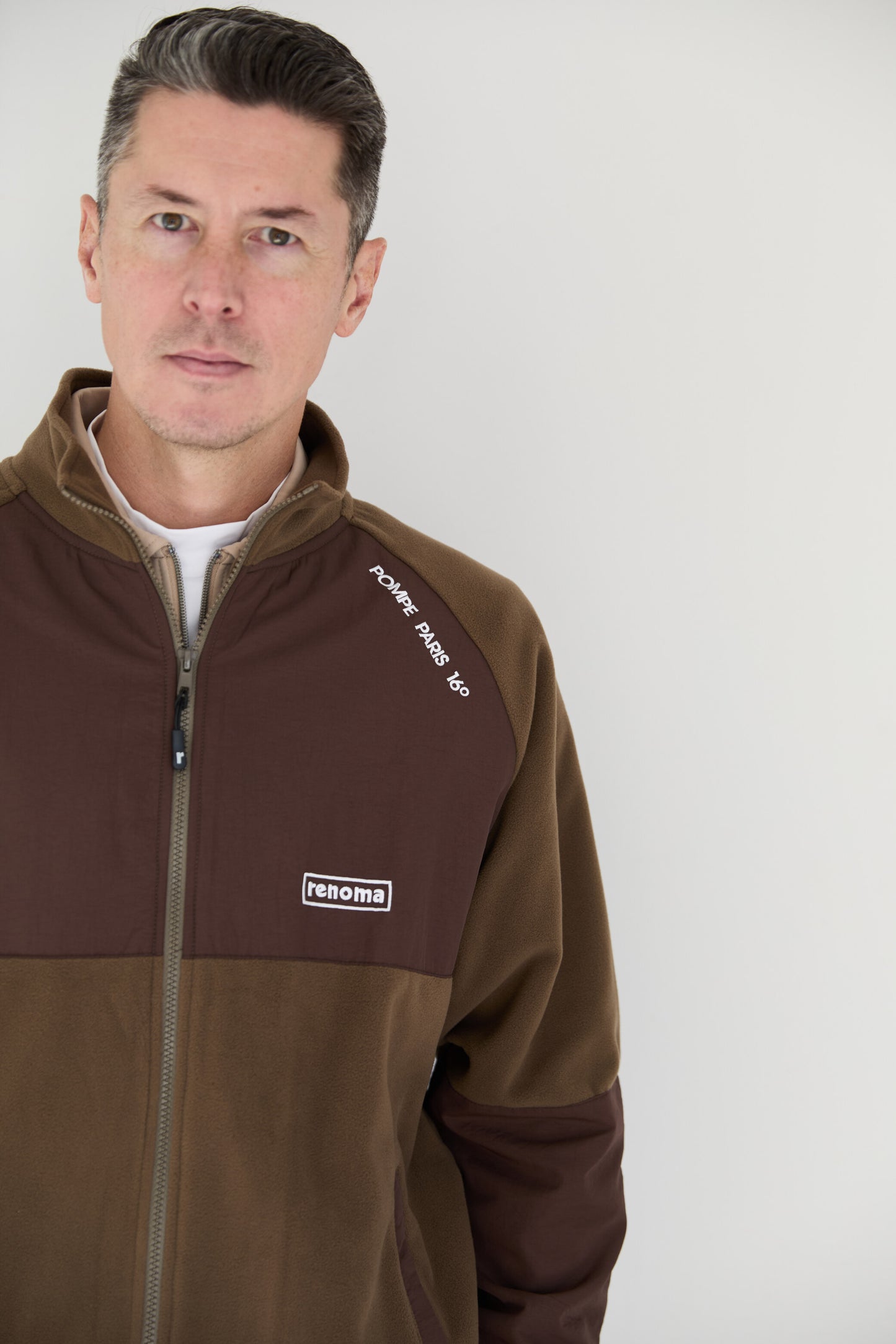 WOVEN SWITCHING FLEECE JK