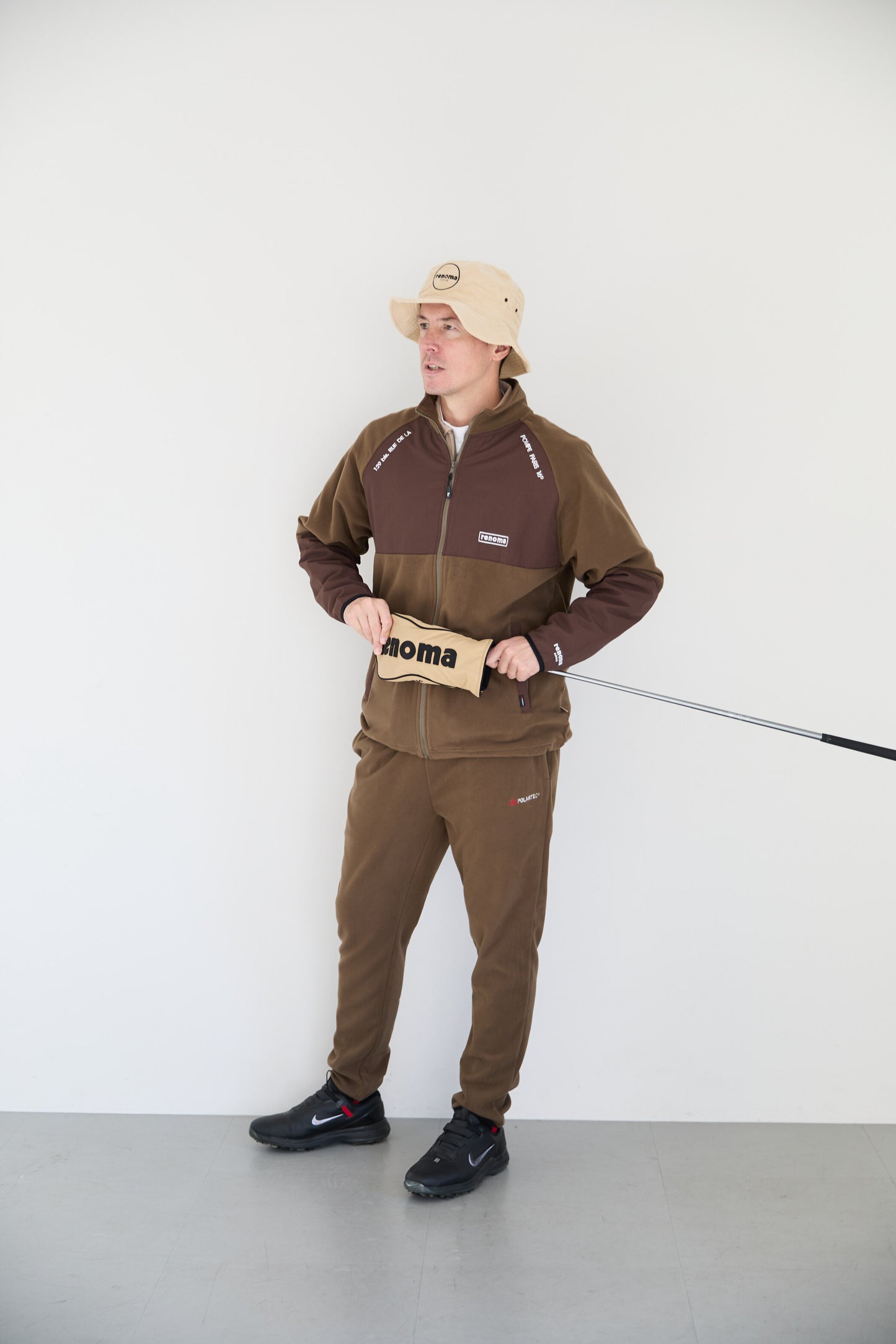 WOVEN SWITCHING FLEECE JK