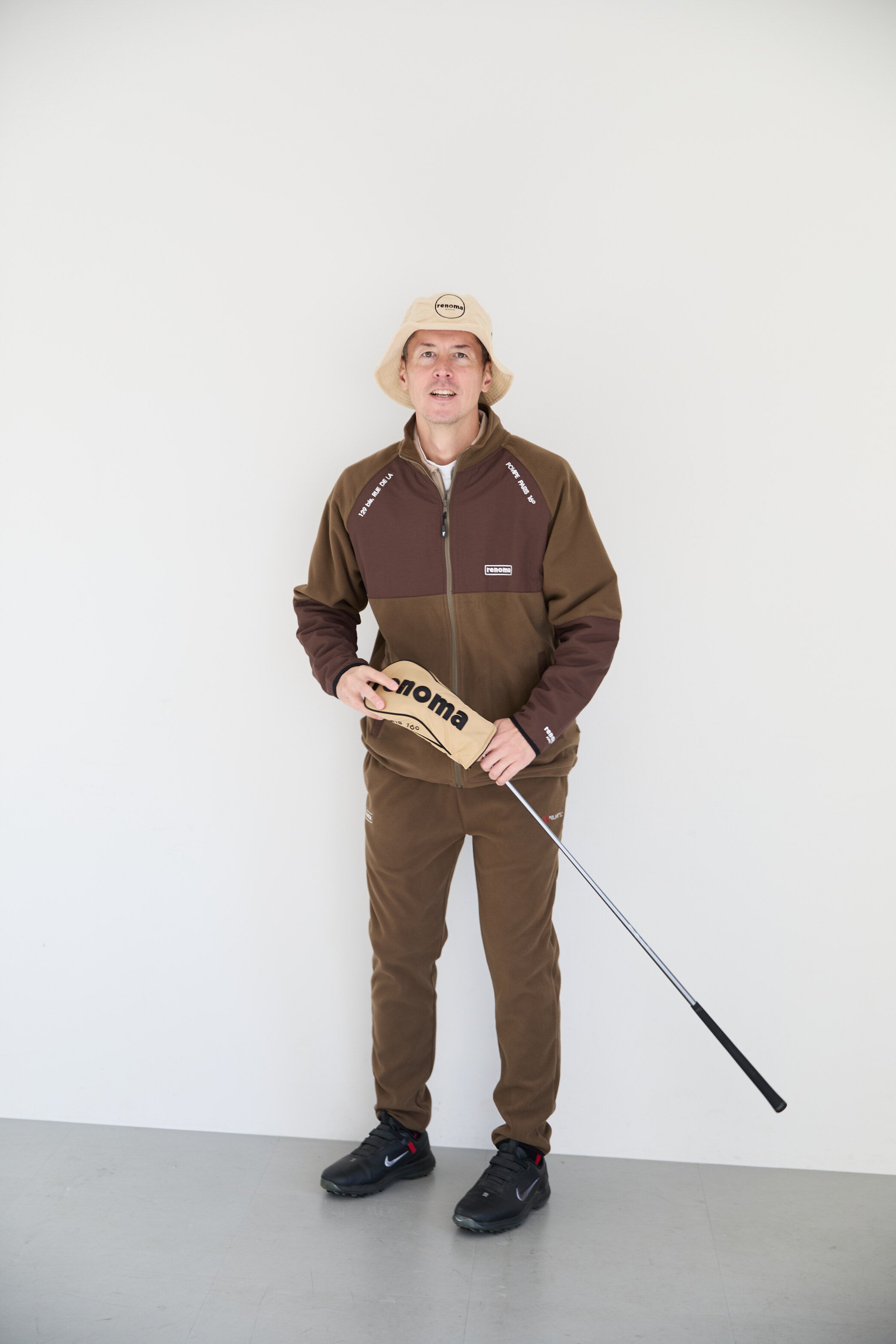 WOVEN SWITCHING FLEECE PT – renoma golf