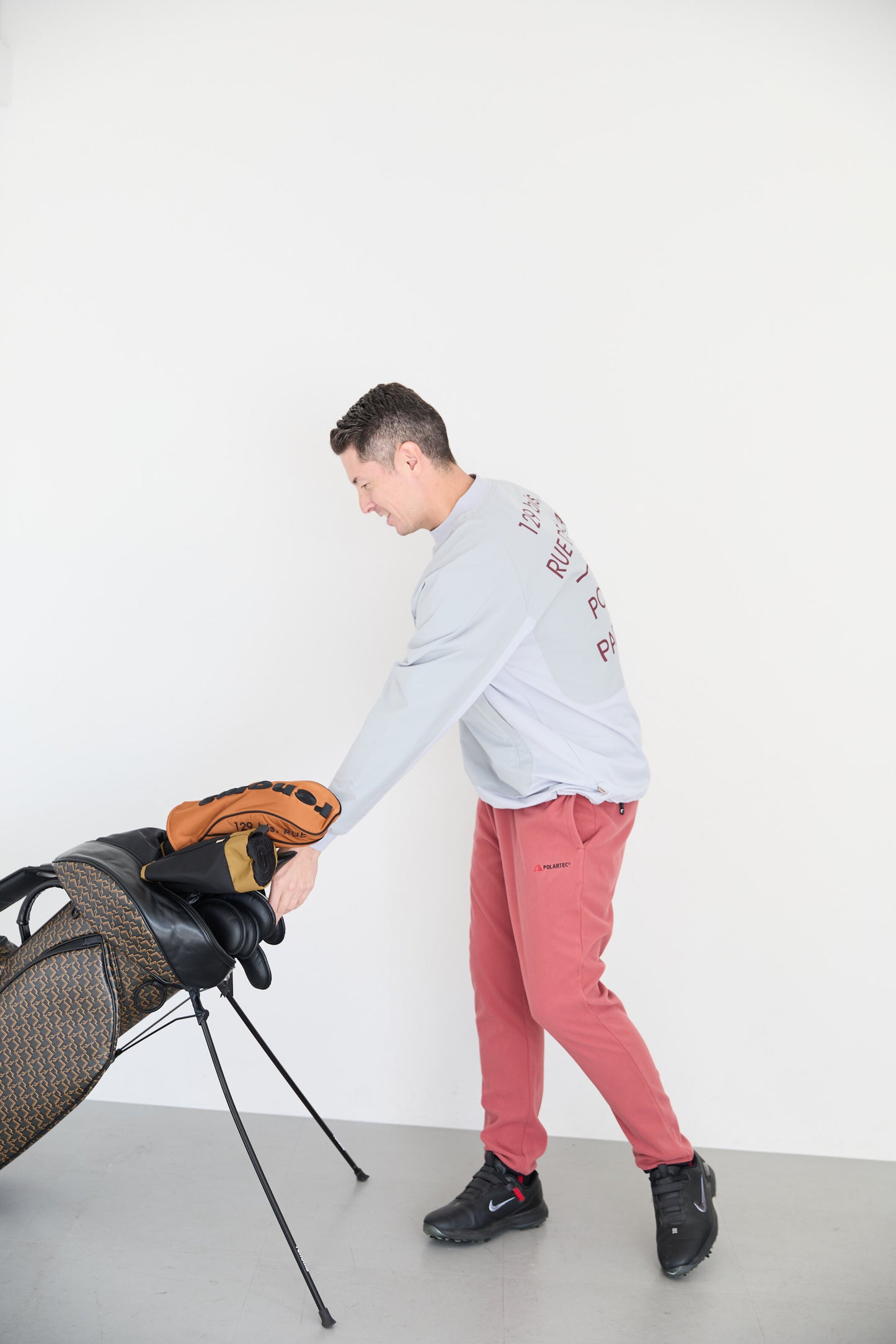 WOVEN SWITCHING FLEECE PT