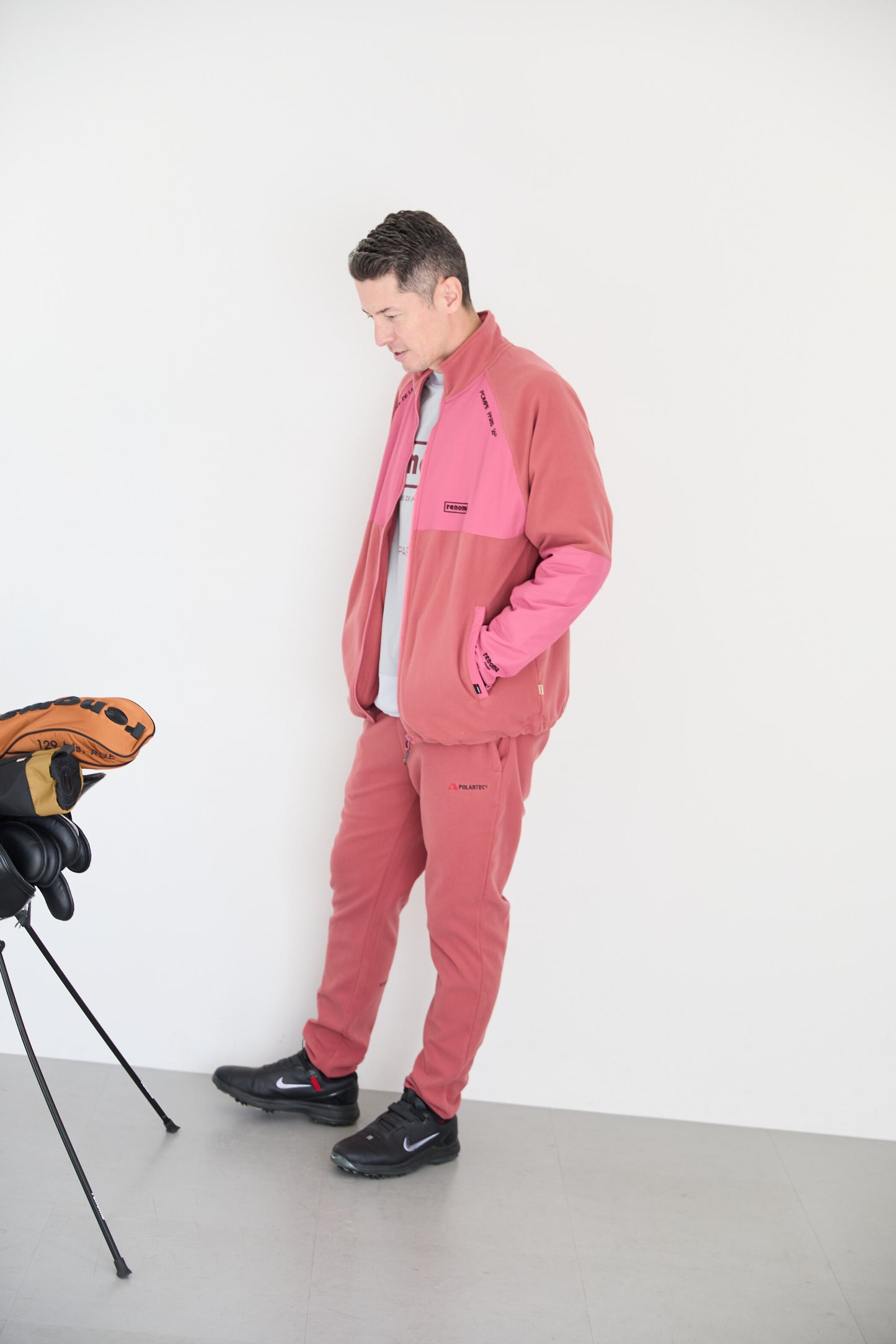 WOVEN SWITCHING FLEECE JK