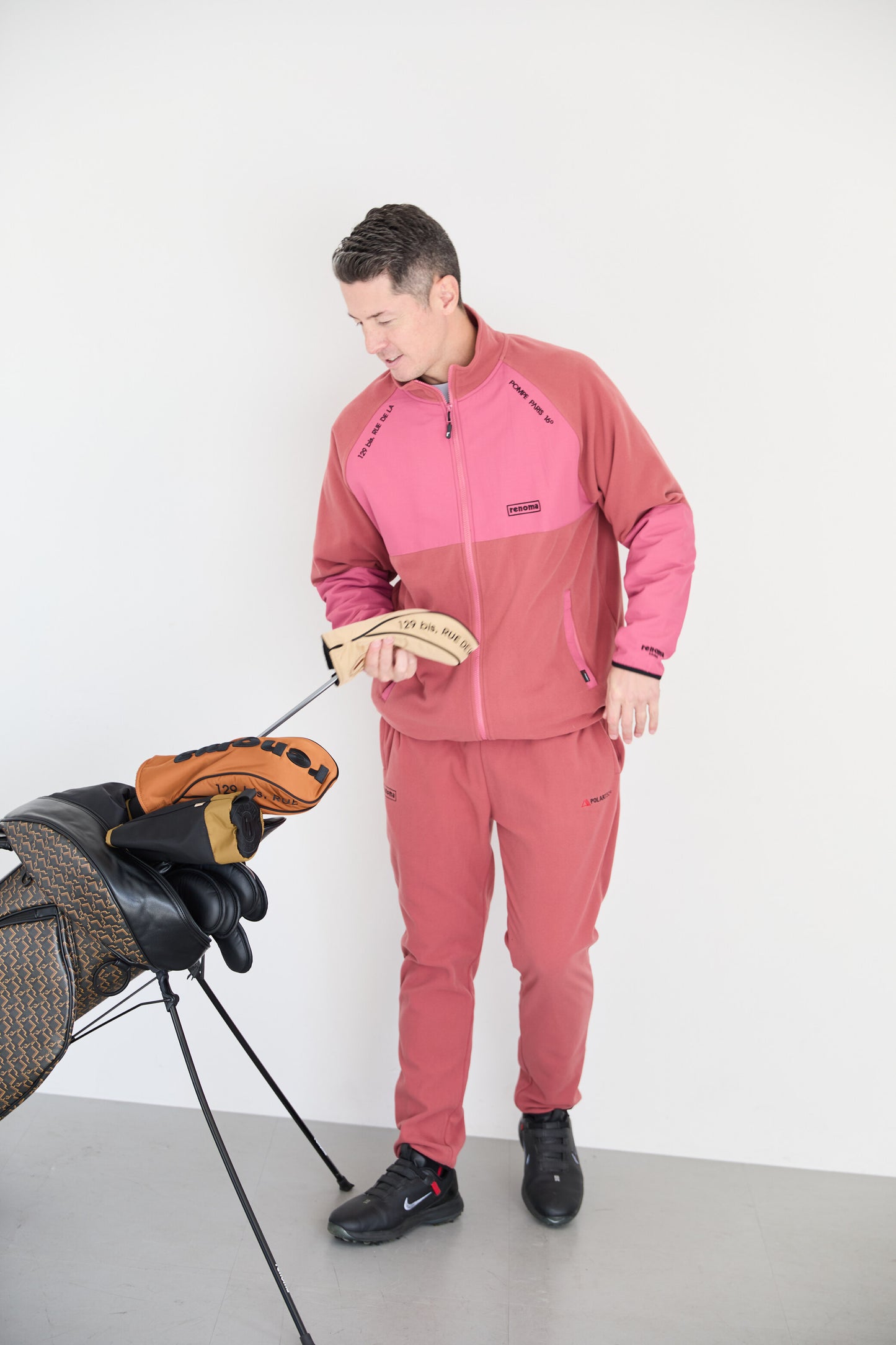 WOVEN SWITCHING FLEECE PT