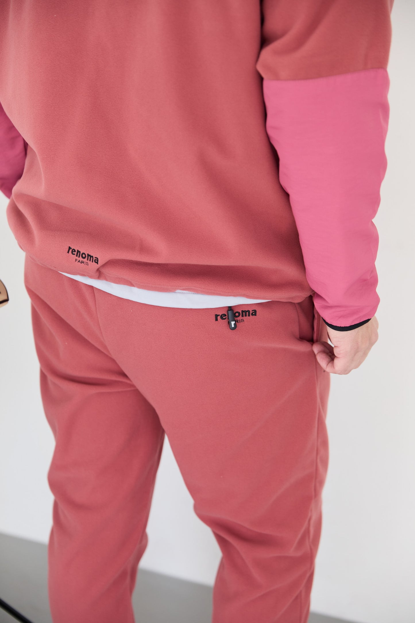 WOVEN SWITCHING FLEECE PT