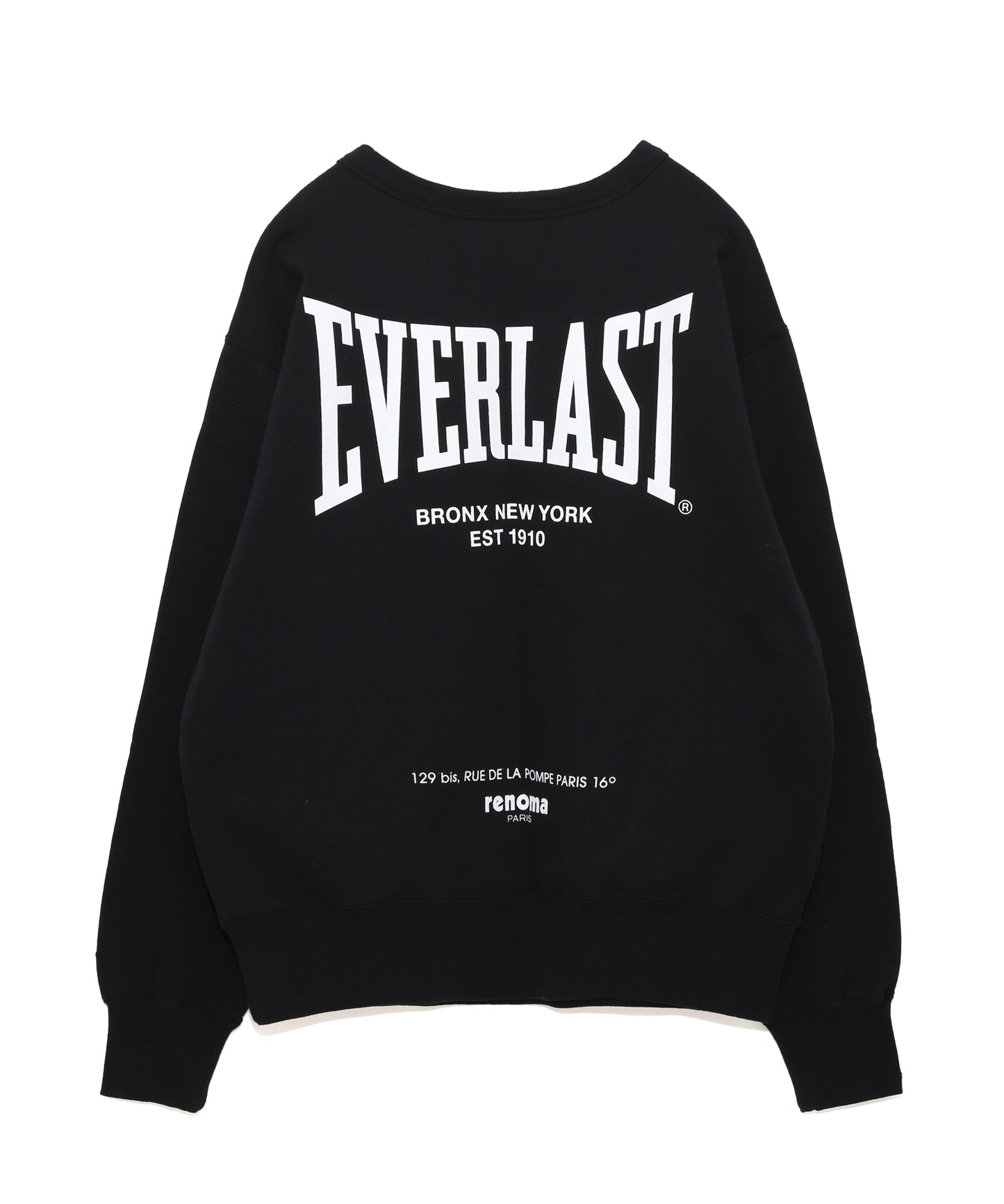 renoma × EVERLAST CREW NECK SWEAT L/S