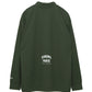 COLLEGE LOGO MOCK NECK T-SHIRTS LS