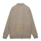 HALF ZIP COLLARED SWEAT SHIRTS LS