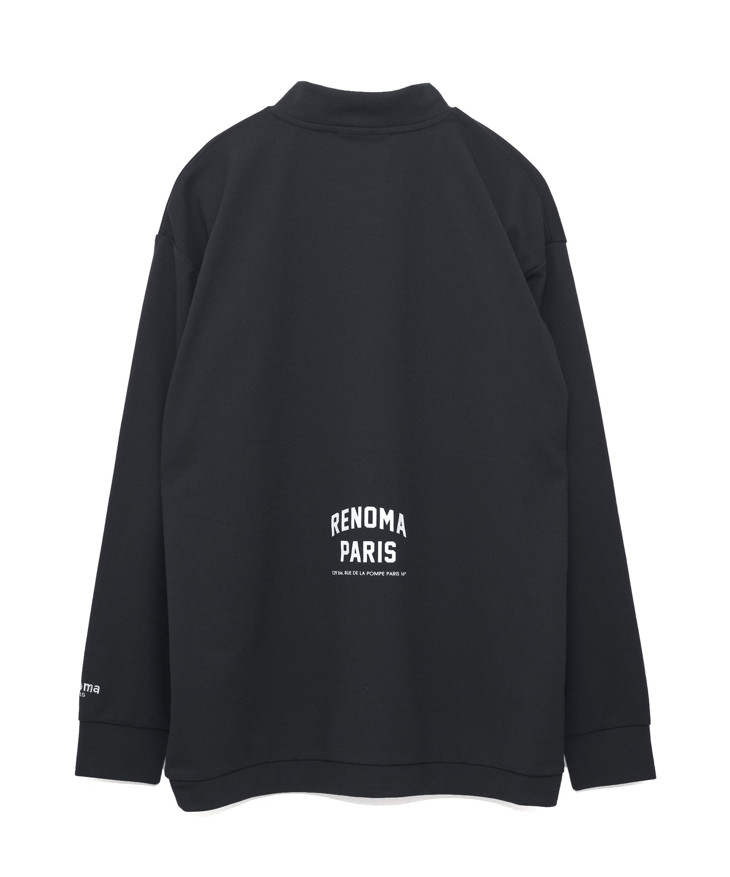 COLLEGE LOGO MOCK NECK T-SHIRTS LS