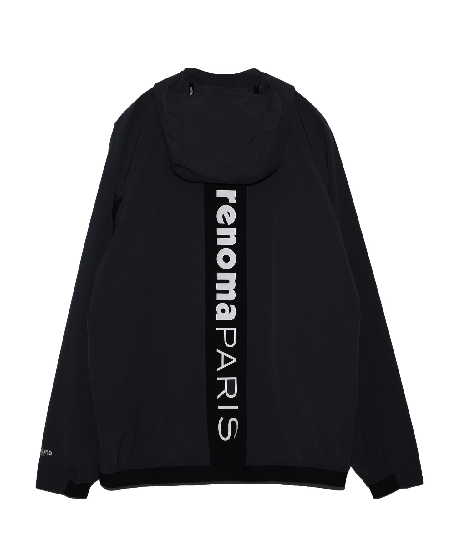 RIBBED HEM TASLAN HOODIE