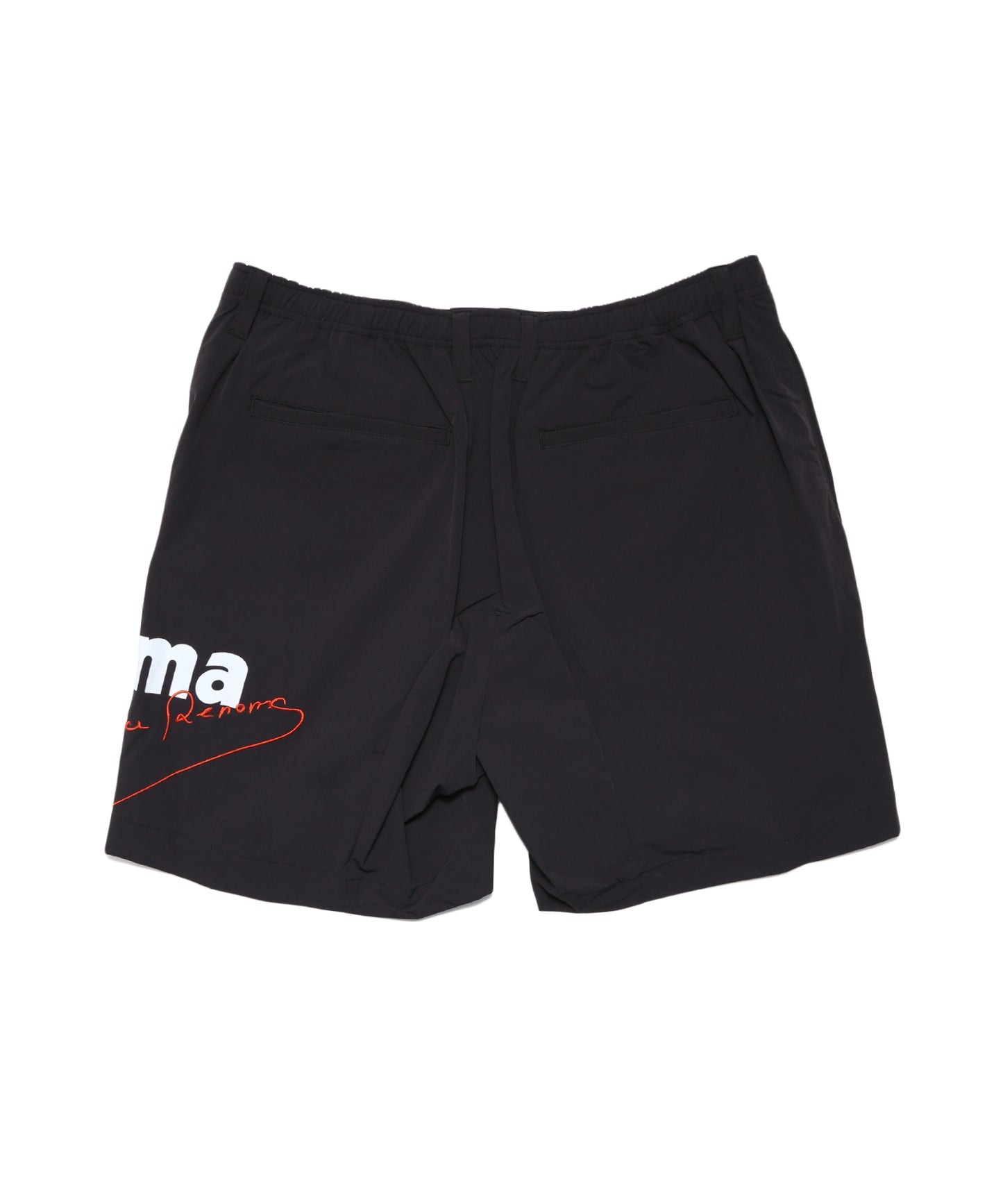 SIGN EMBROIDERY SHORTS