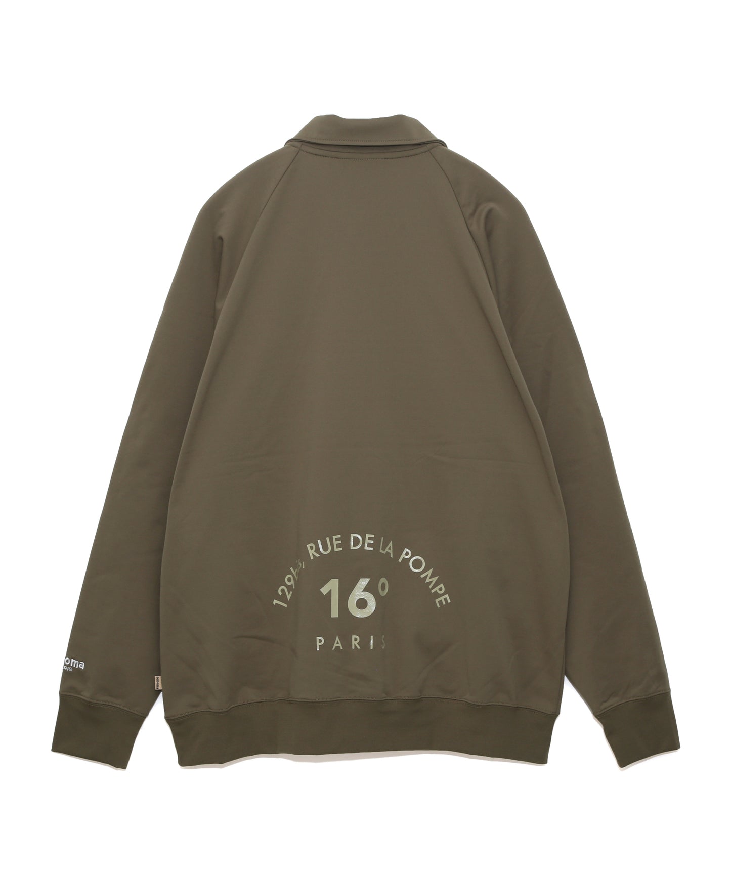 HALF ZIP COLLARED SWEAT SHIRTS LS
