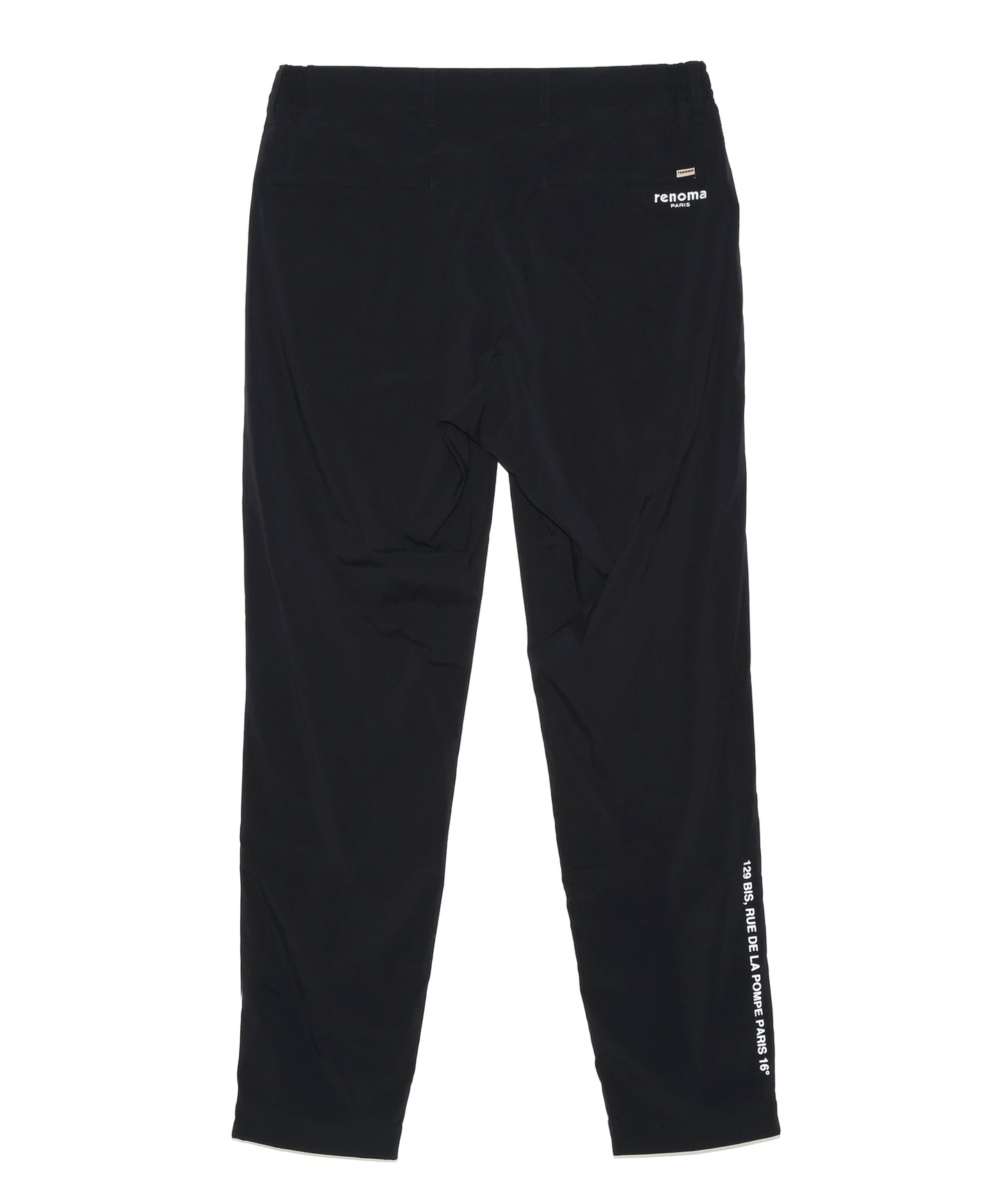 NYLON STRETCH TUCK PANTS
