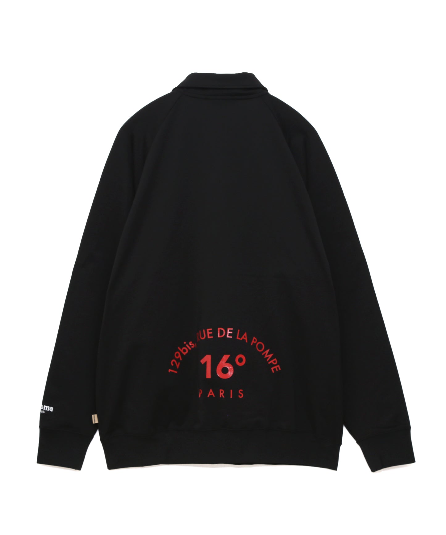 HALF ZIP COLLARED SWEAT SHIRTS LS