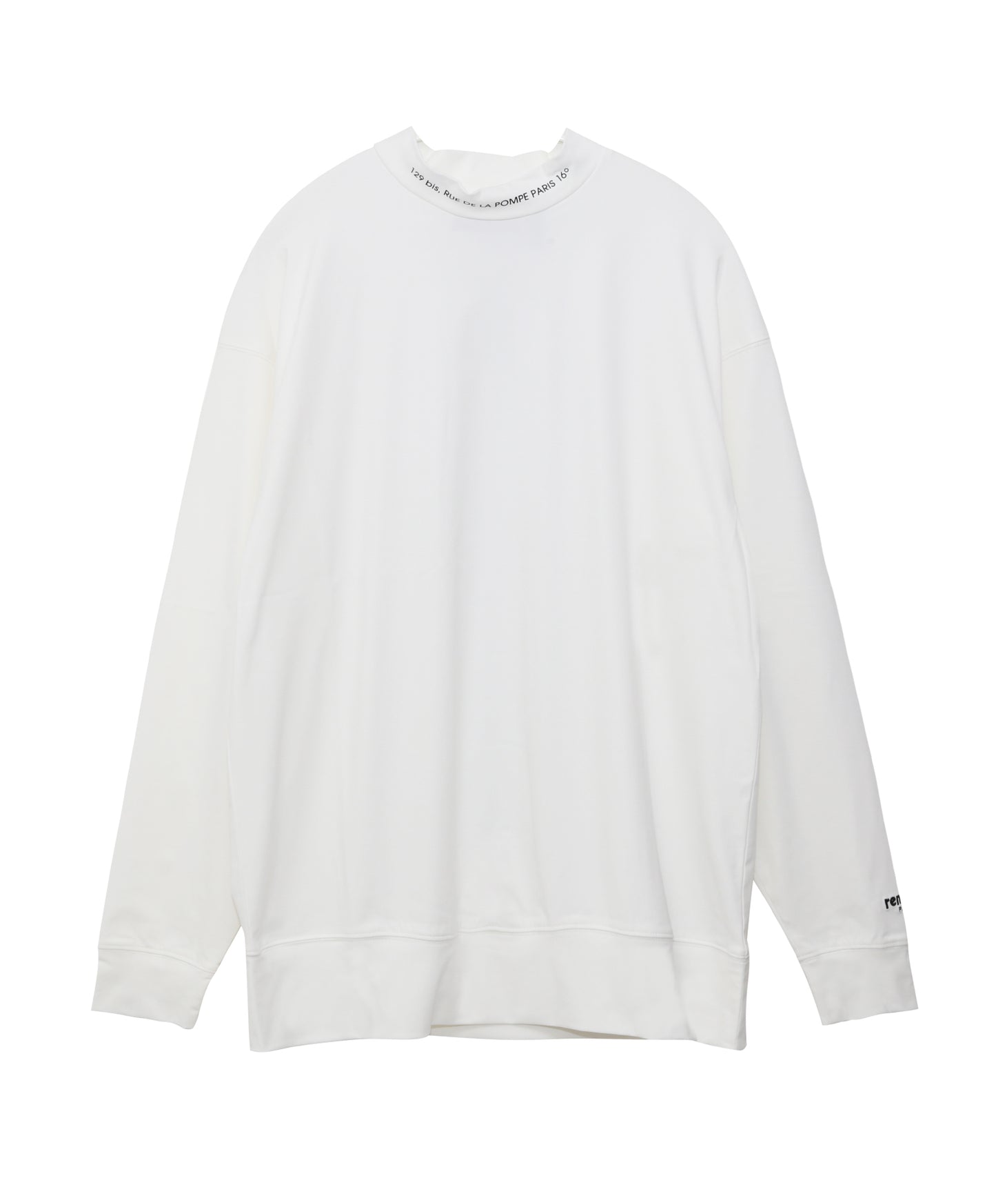 BIG LOGO MOCKNECK L/S