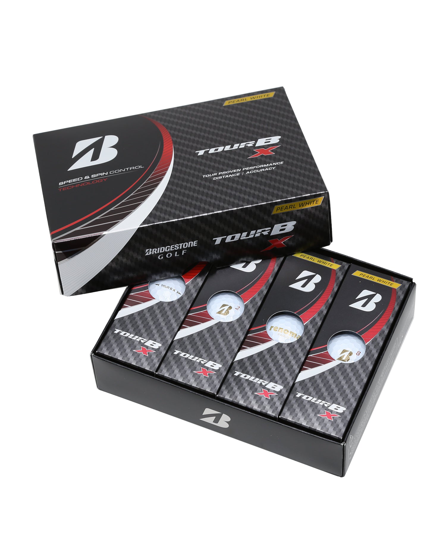 BRIDGESTONE TOUR B X（パールホワイト） - ラウンド用品・アクセサリー