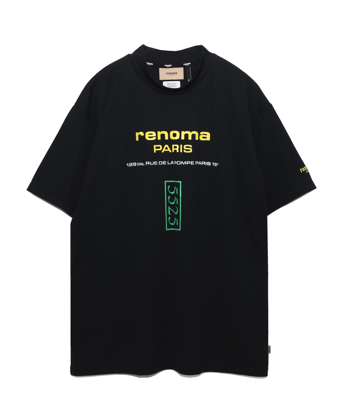 COLLAB MOCK NECK T S/S(with5525)