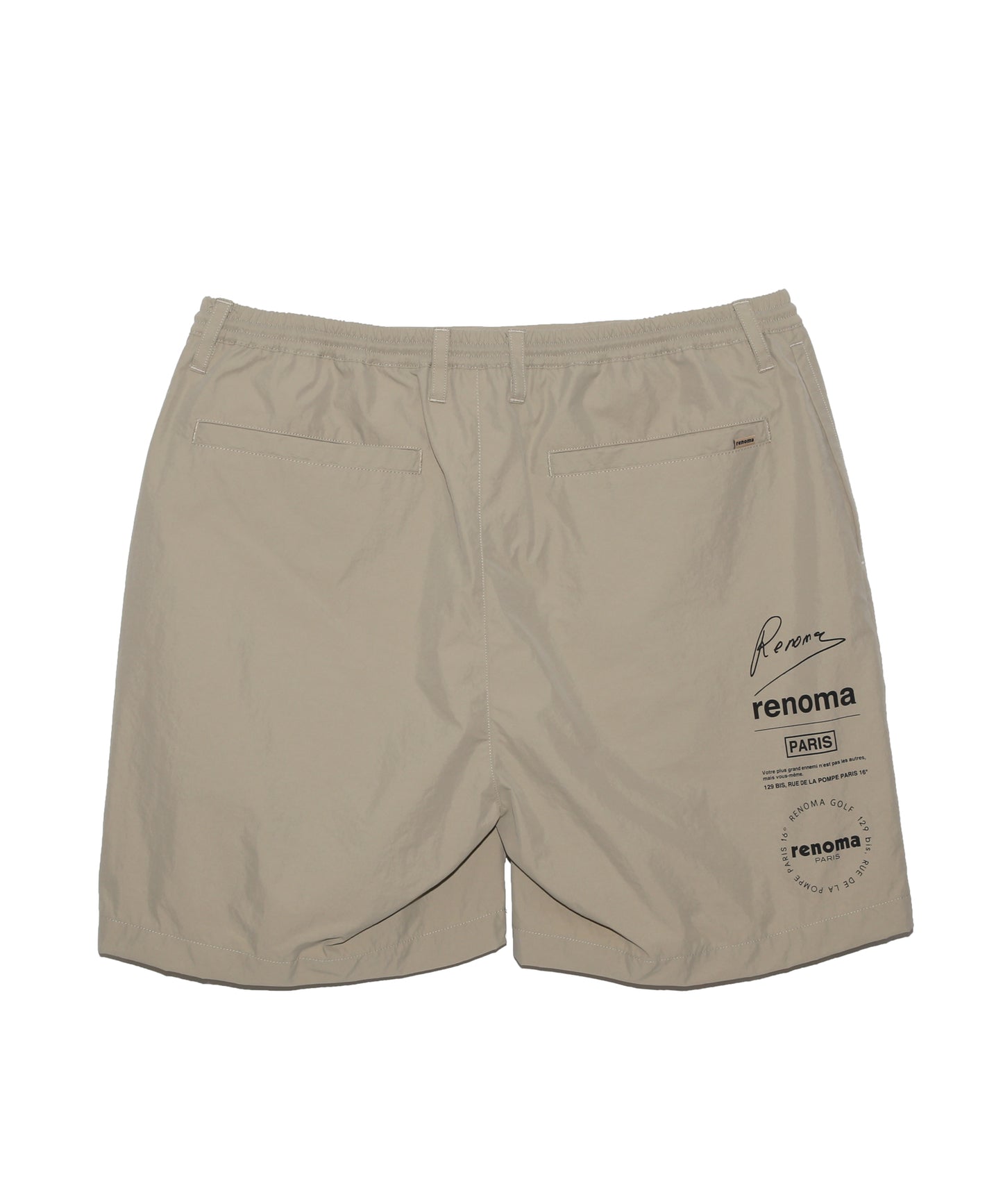 NYLON VERTICAL LOGOS SHORT PT