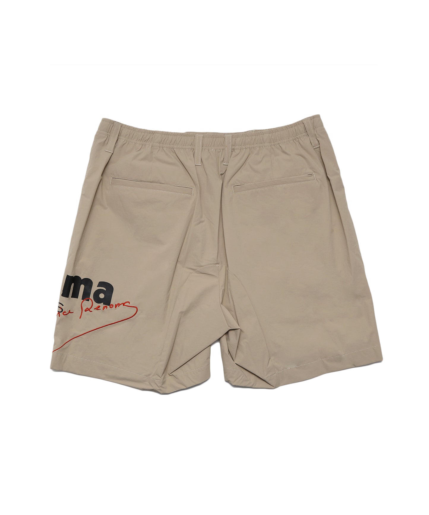 SIGN EMBROIDERY SHORTS