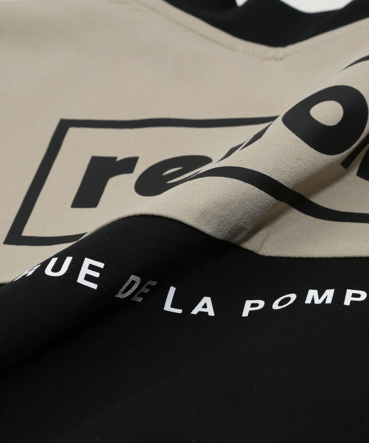 BACK SWITCHING CREW NECK T SS