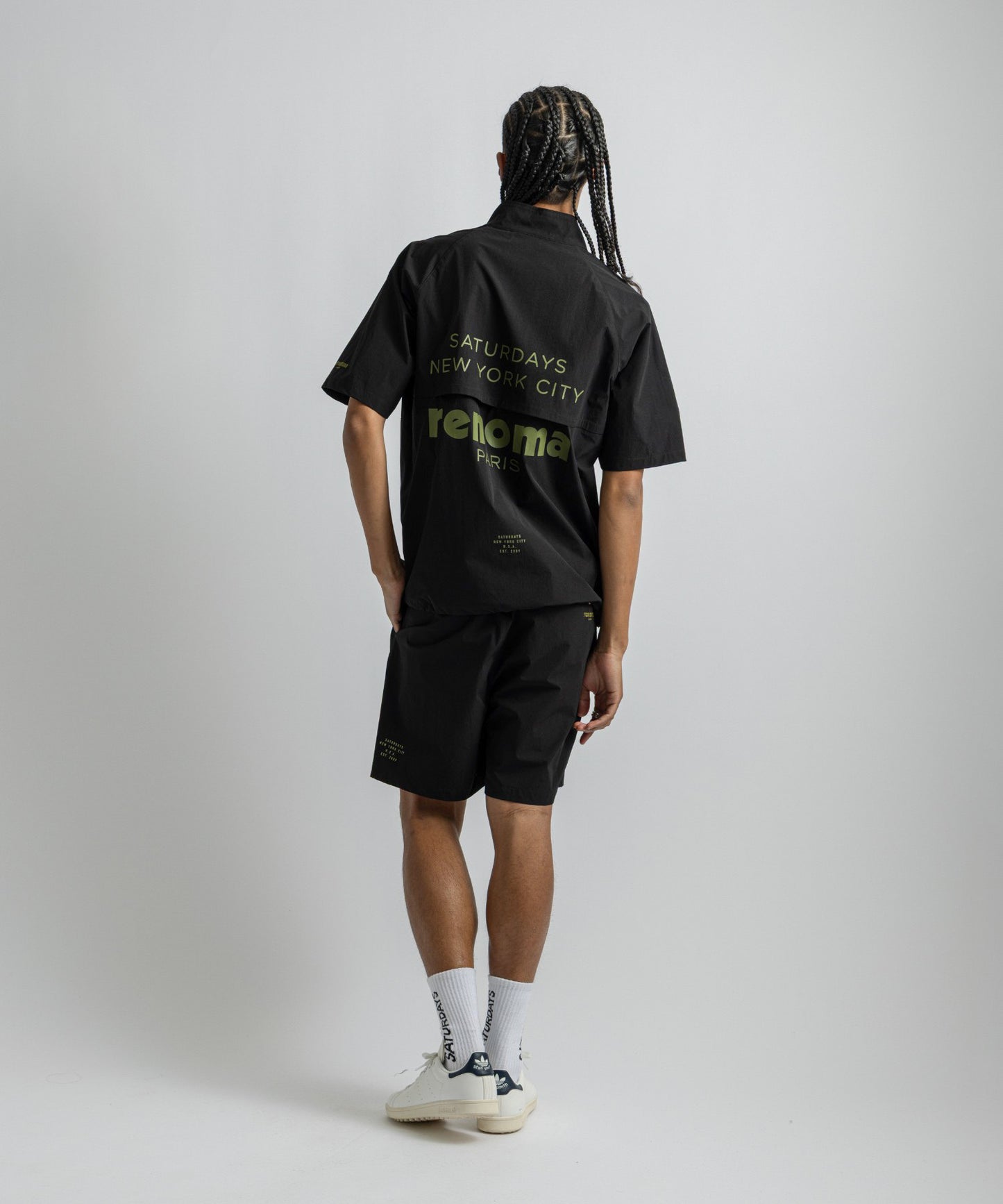 R×ST MENS HALF ZIP JK SS