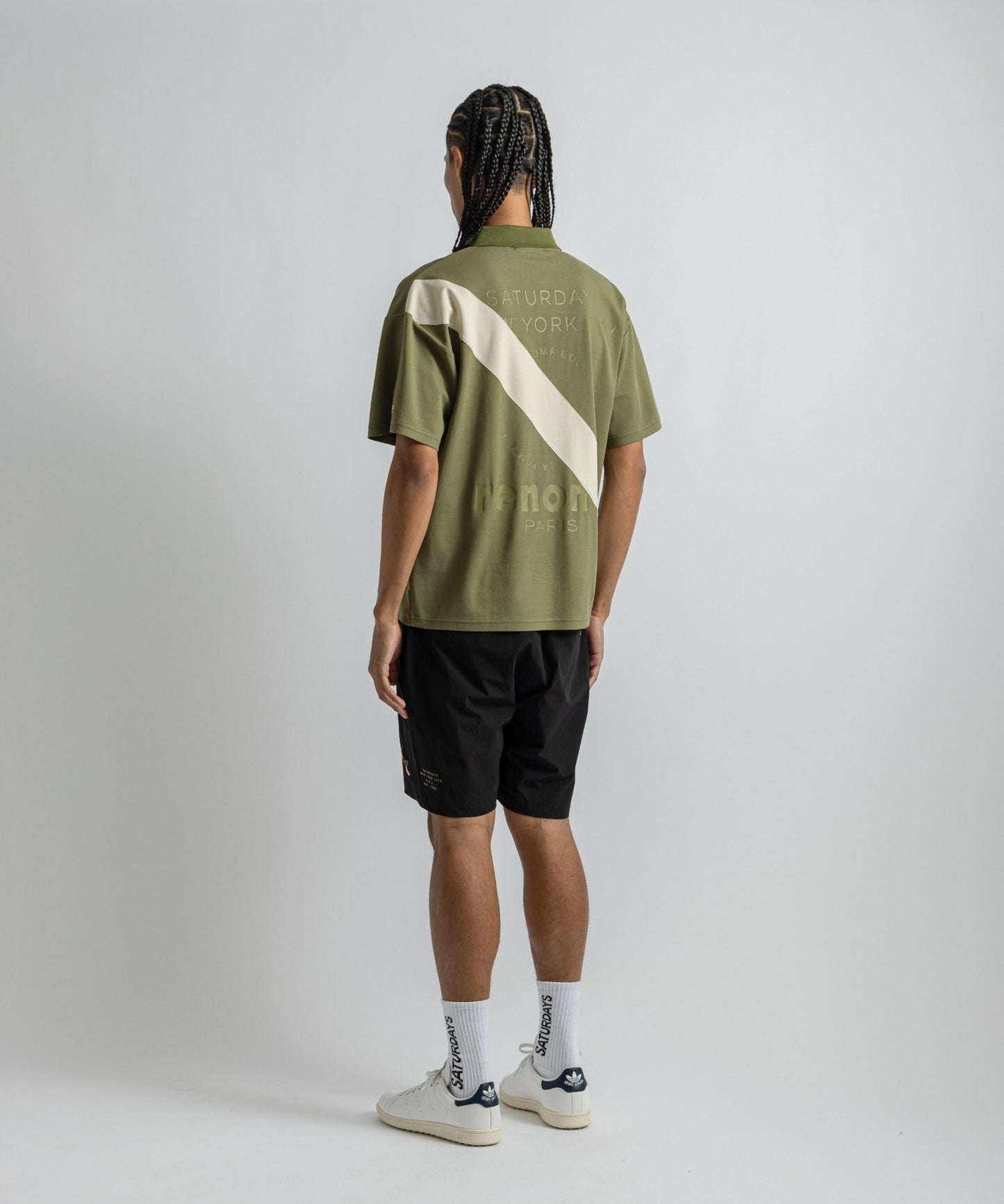 R×ST MENS BACK PRINT POLO SS