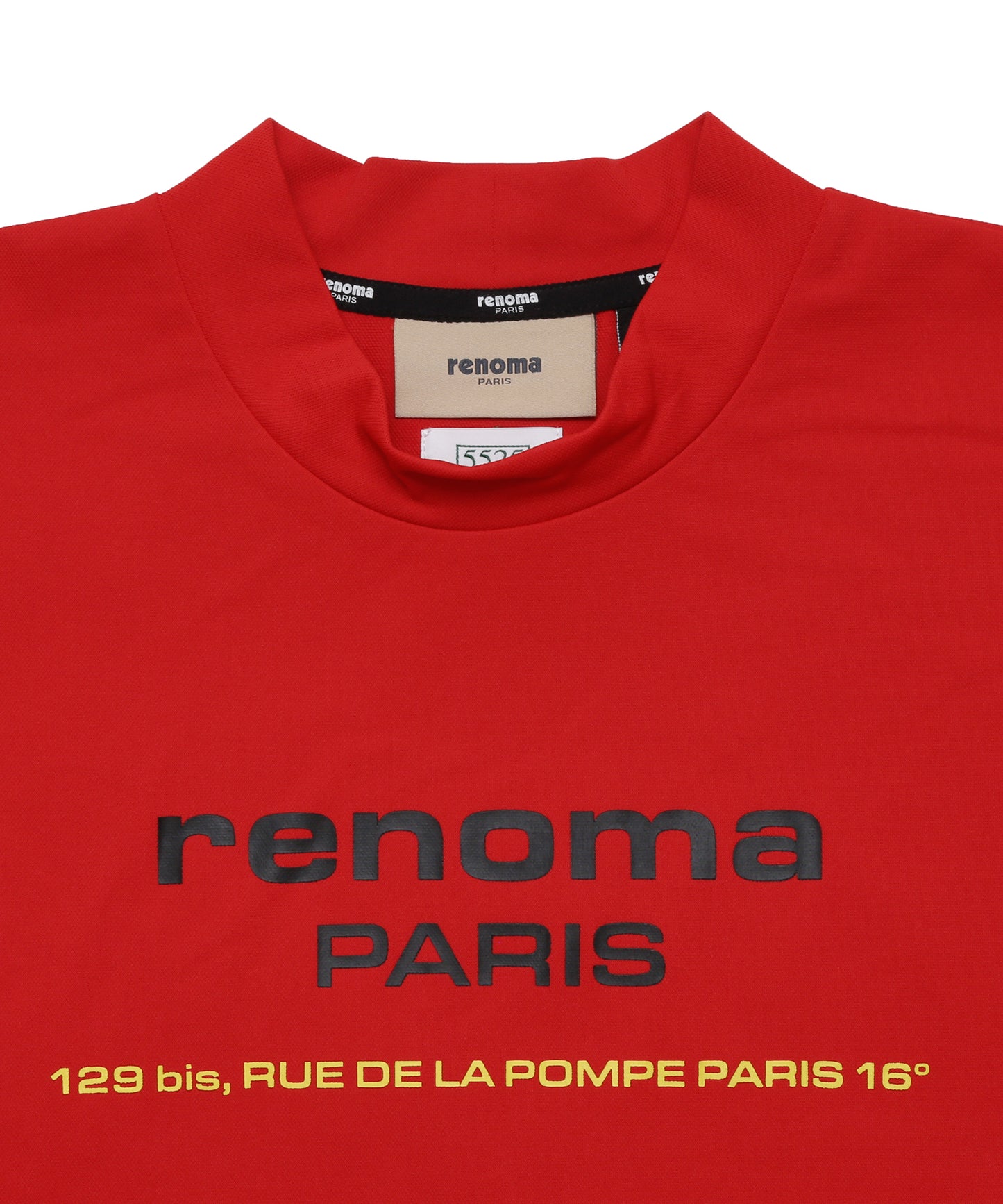 COLLAB MOCK NECK T S/S(with5525)