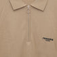 HALFZIP KNIT POLO SHIRT