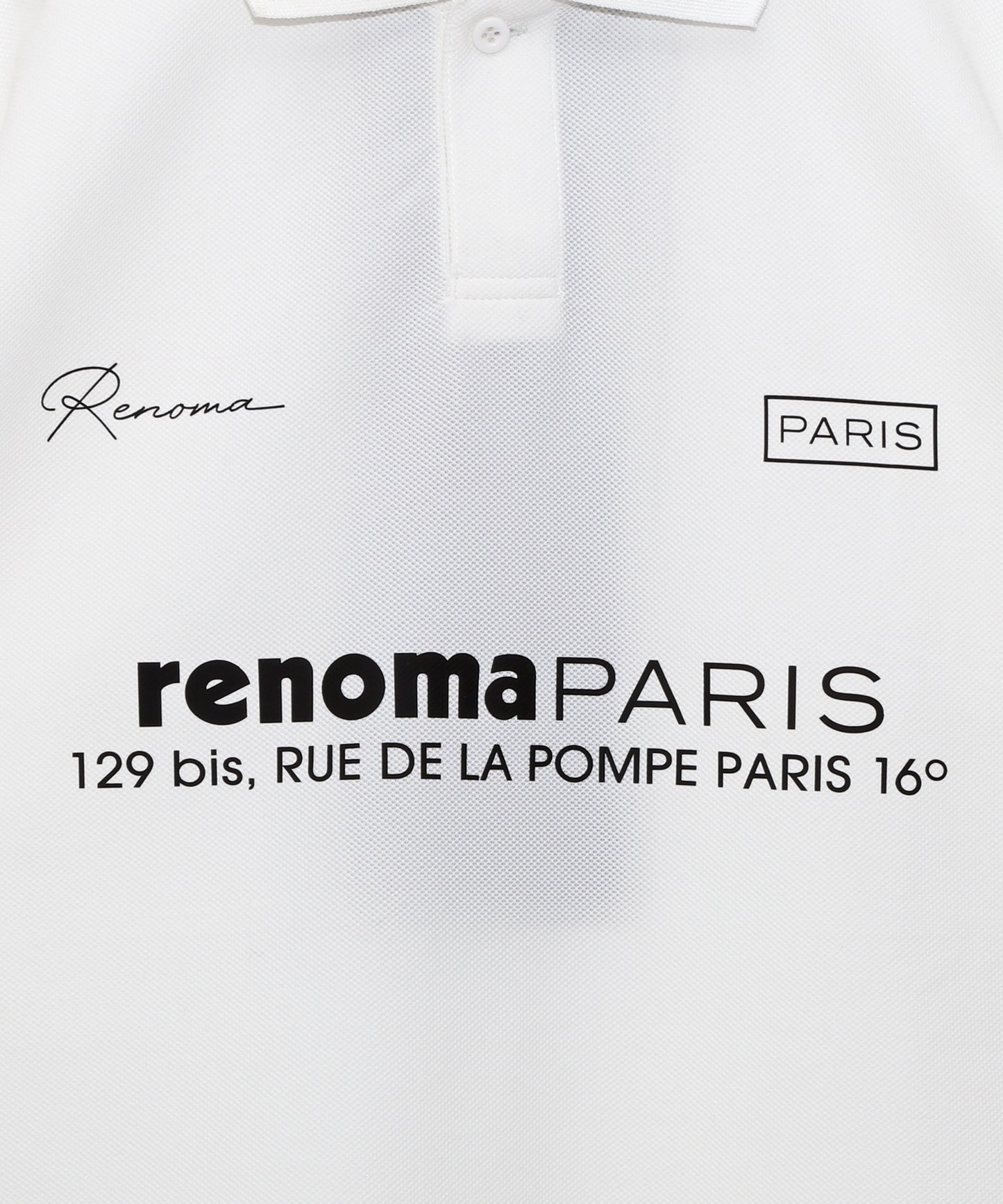 BACK SIDE SWITCHING POLO SHIRTS S/S