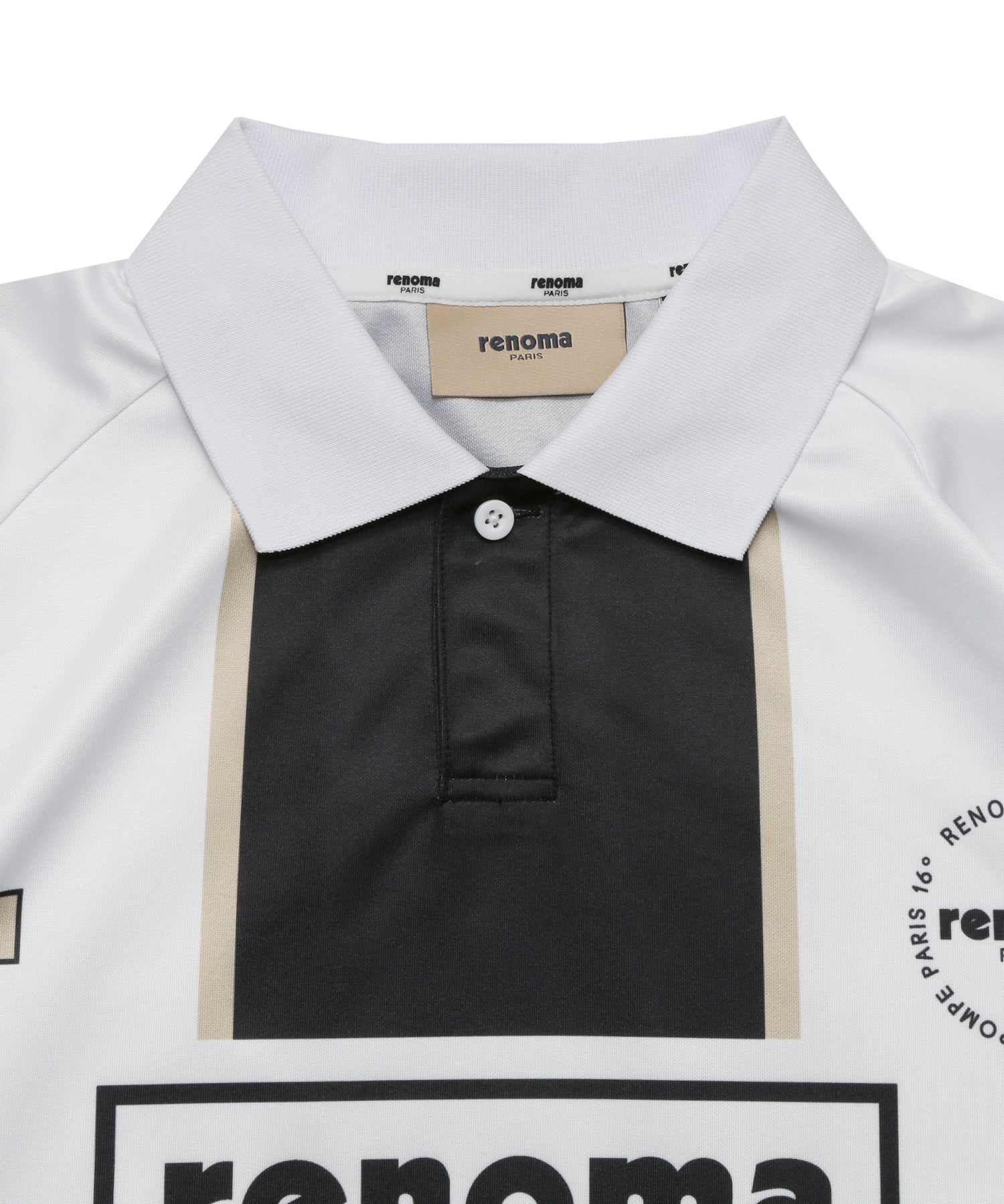 STRIKING LOGO POLO SS – renoma golf