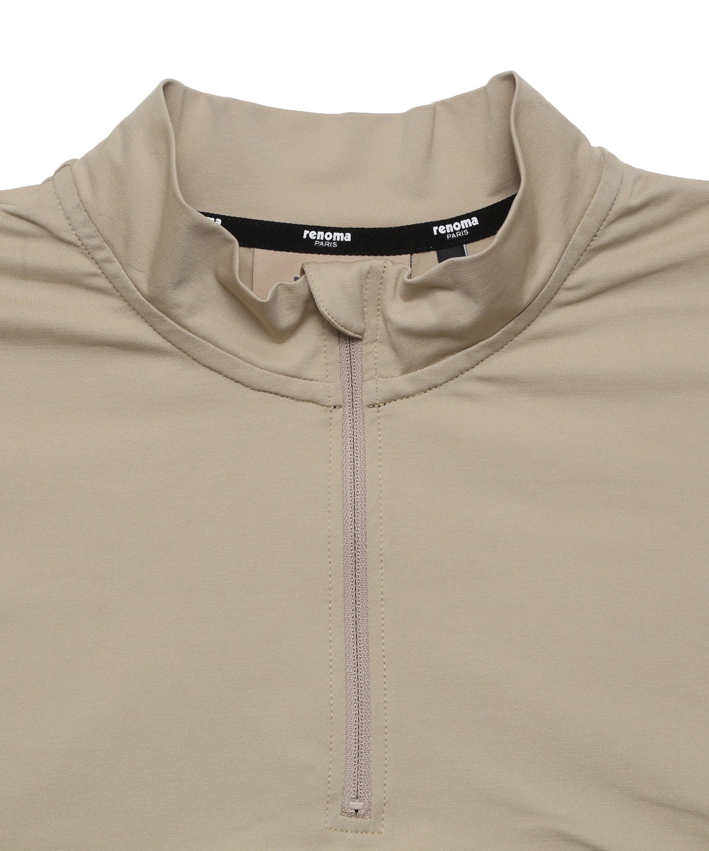 HALF ZIP MOCKNECK T L/S