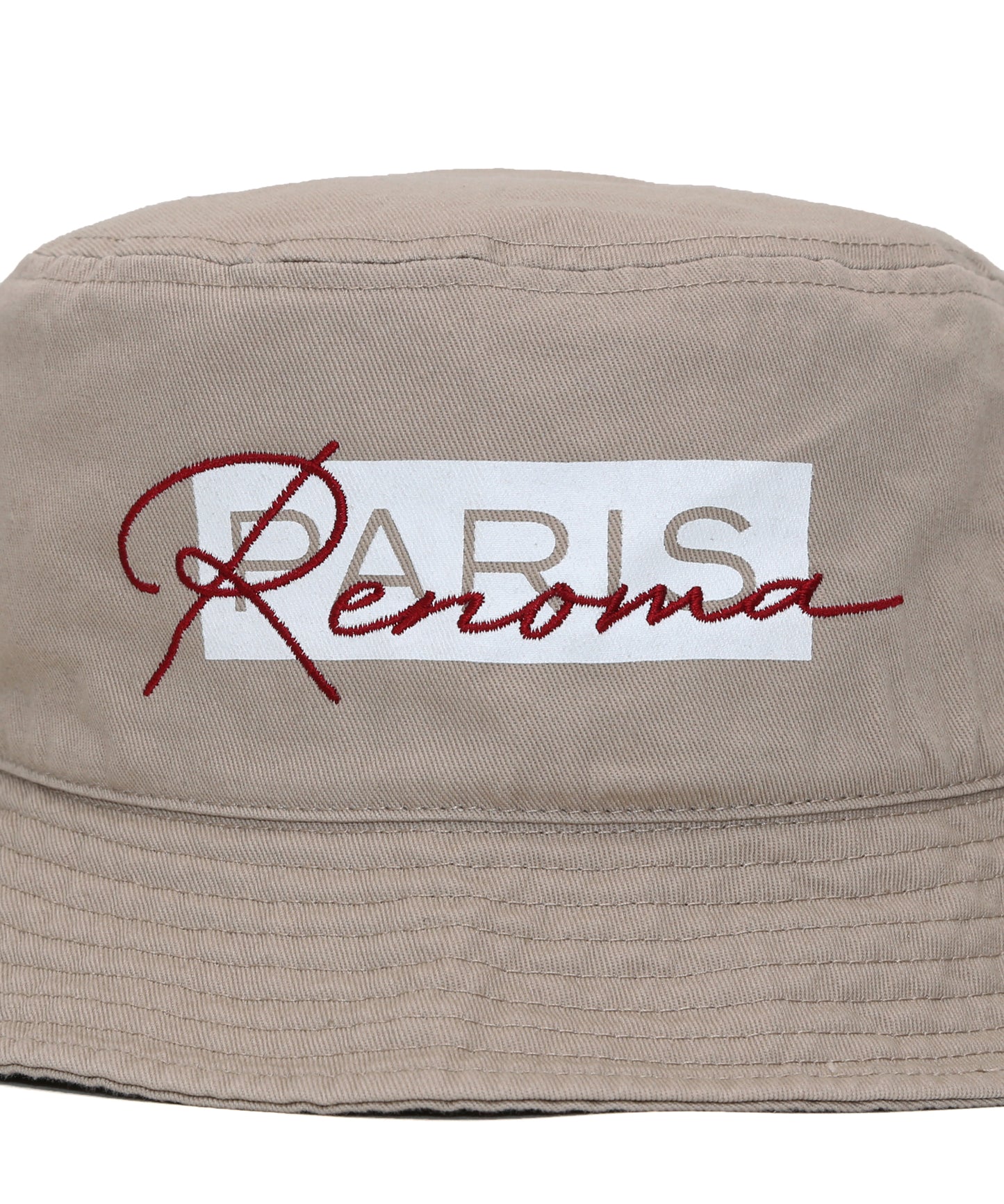 RED EMBROIDERY HAT
